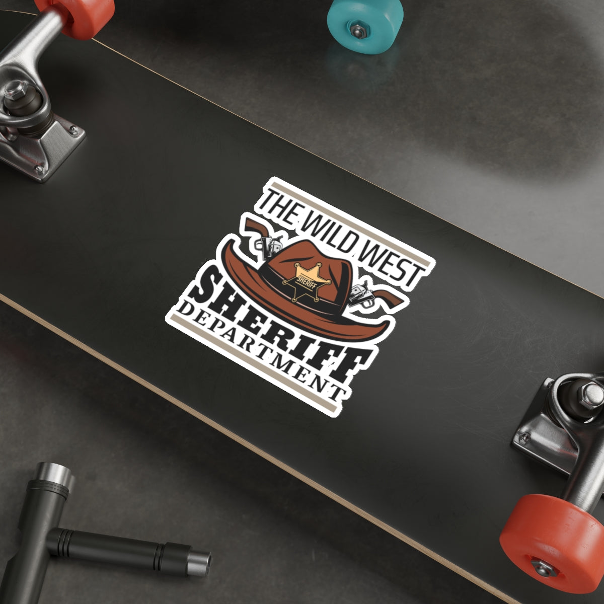 Die-cut stickers - The Wild West - Sheriff Department