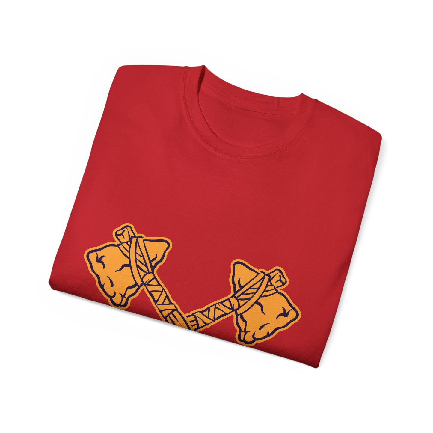 Unisex Ultra Cotton Tee - Crossed Tomahawks
