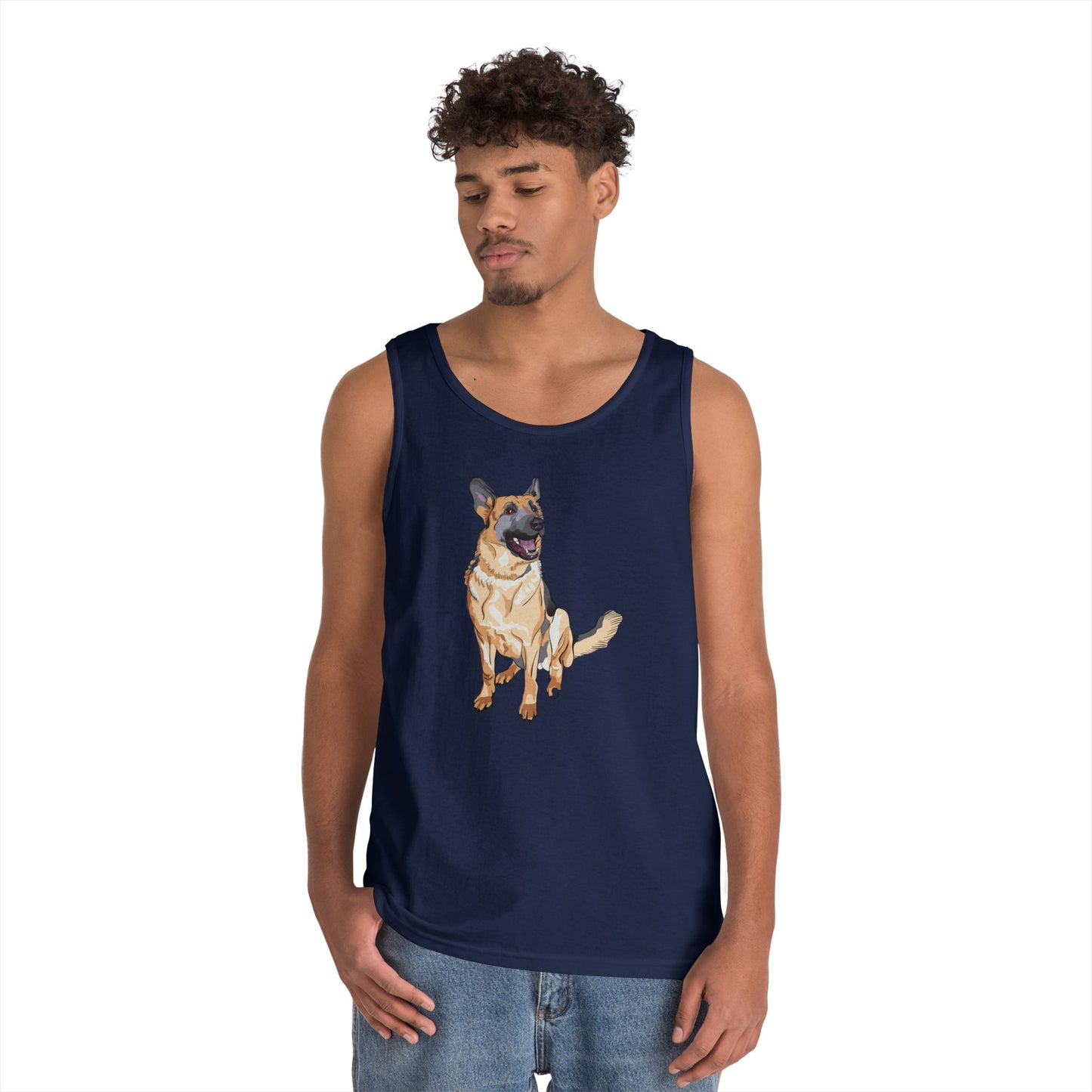 Unisex Heavy Cotton Tank Top - Cowboys Friend - Duke