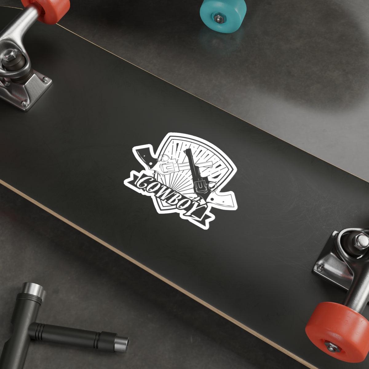 Die-Cut Stickers - Cowboy Rifles