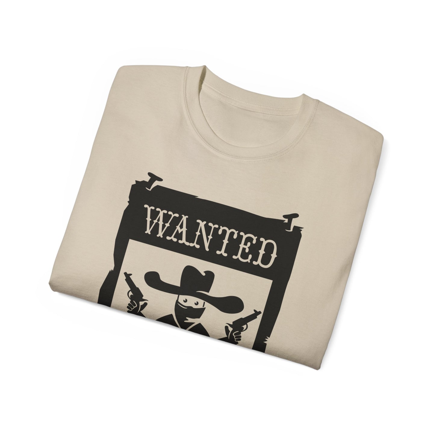 Unisex Ultra Cotton Tee - Wanted Poster X 300
