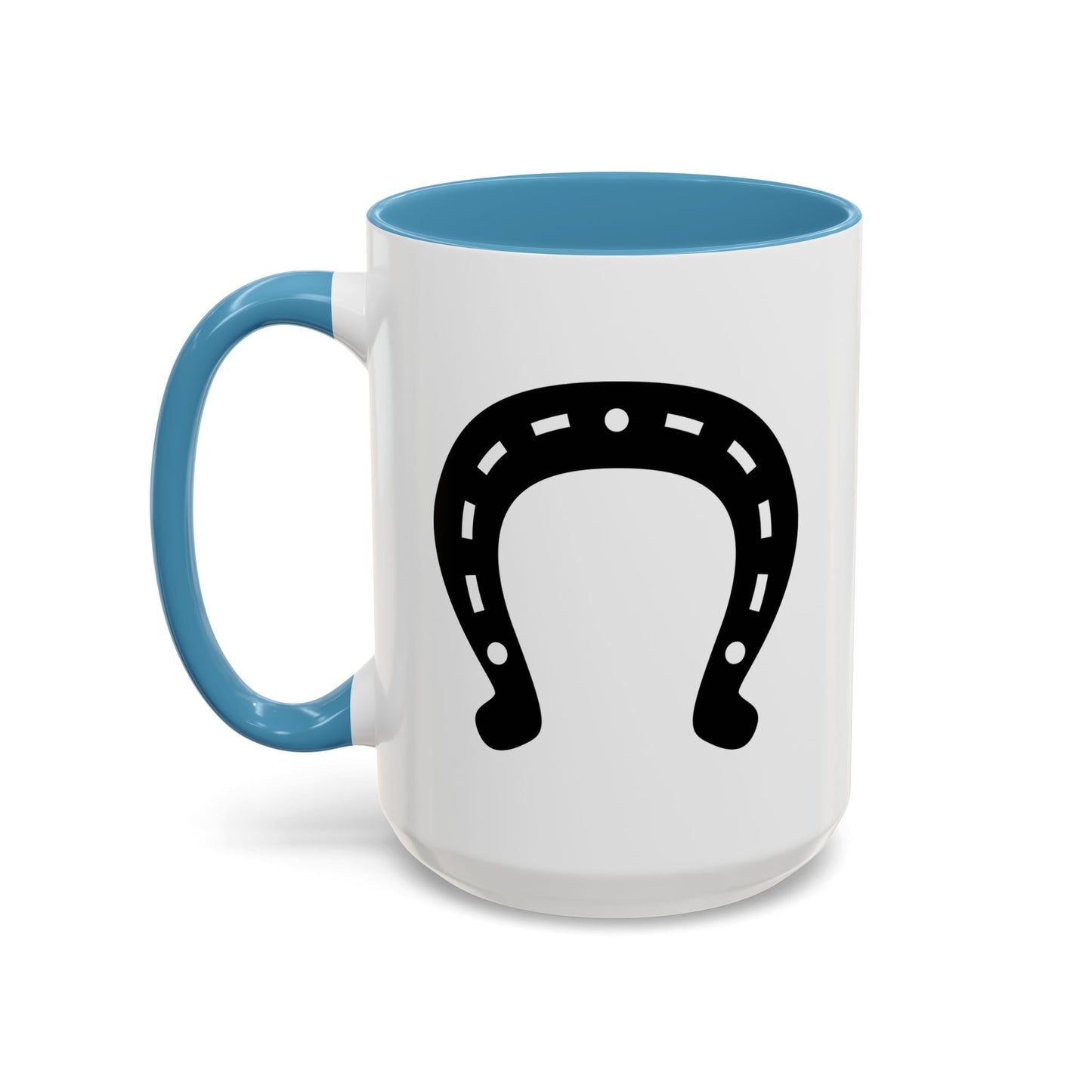 Accent Coffee Mug (11, 15oz) - Horseshoe X 300