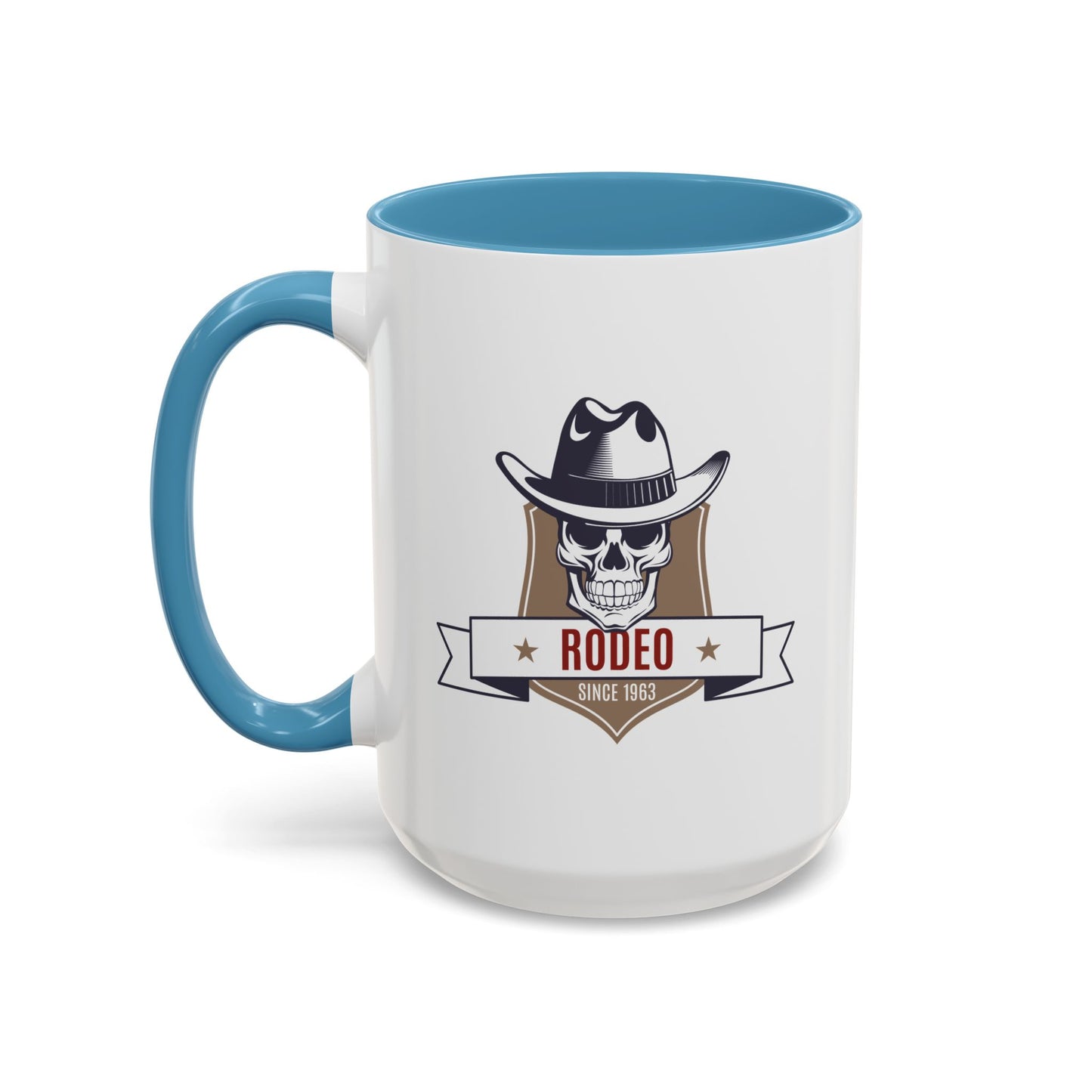 Accent Coffee Mug (11, 15oz) - Rodeo - Western Cowboy