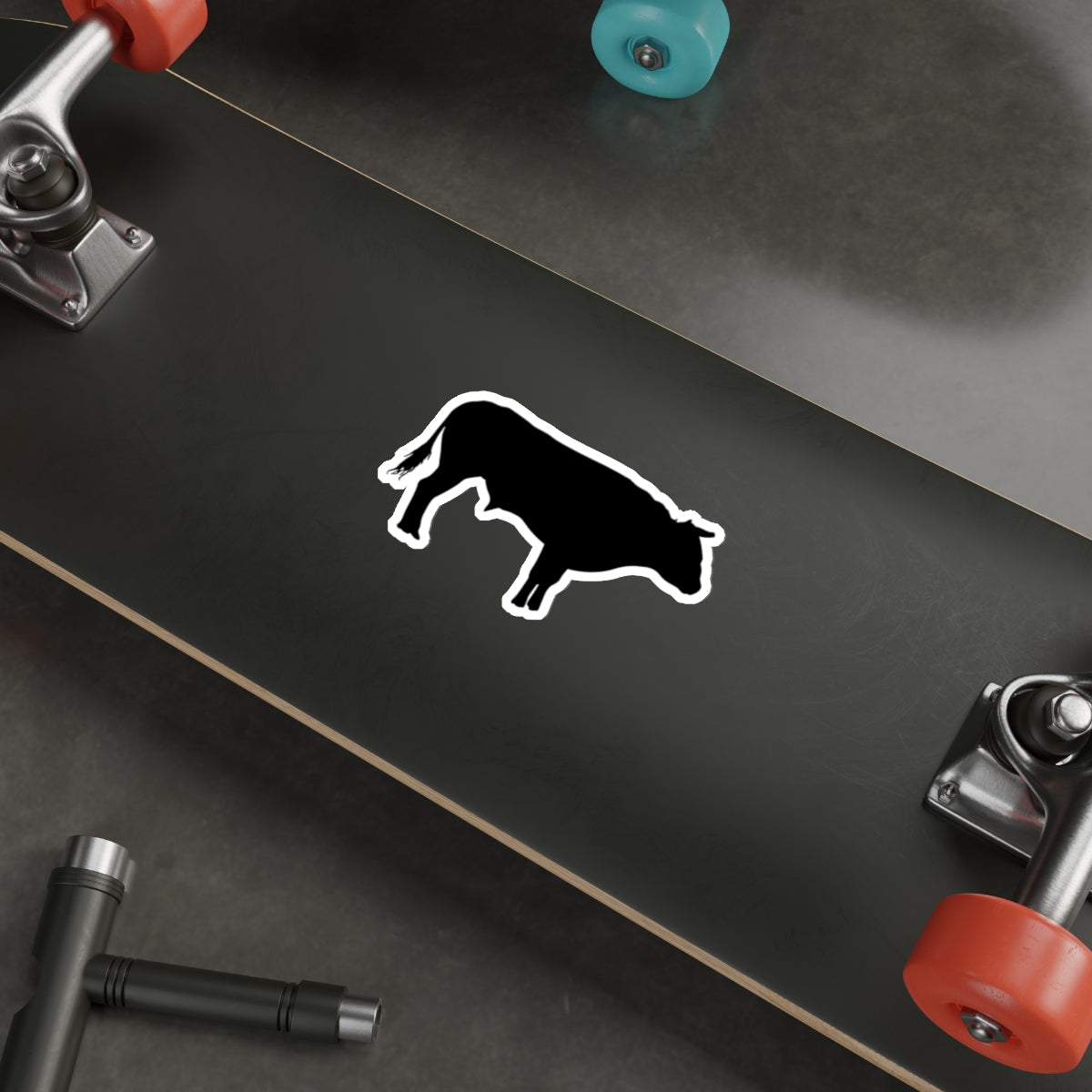 Die-cut stickers - Bull - Silhouette