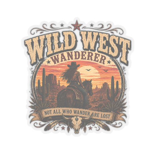 Kiss-Cut Sticker — Wild West wanderer
