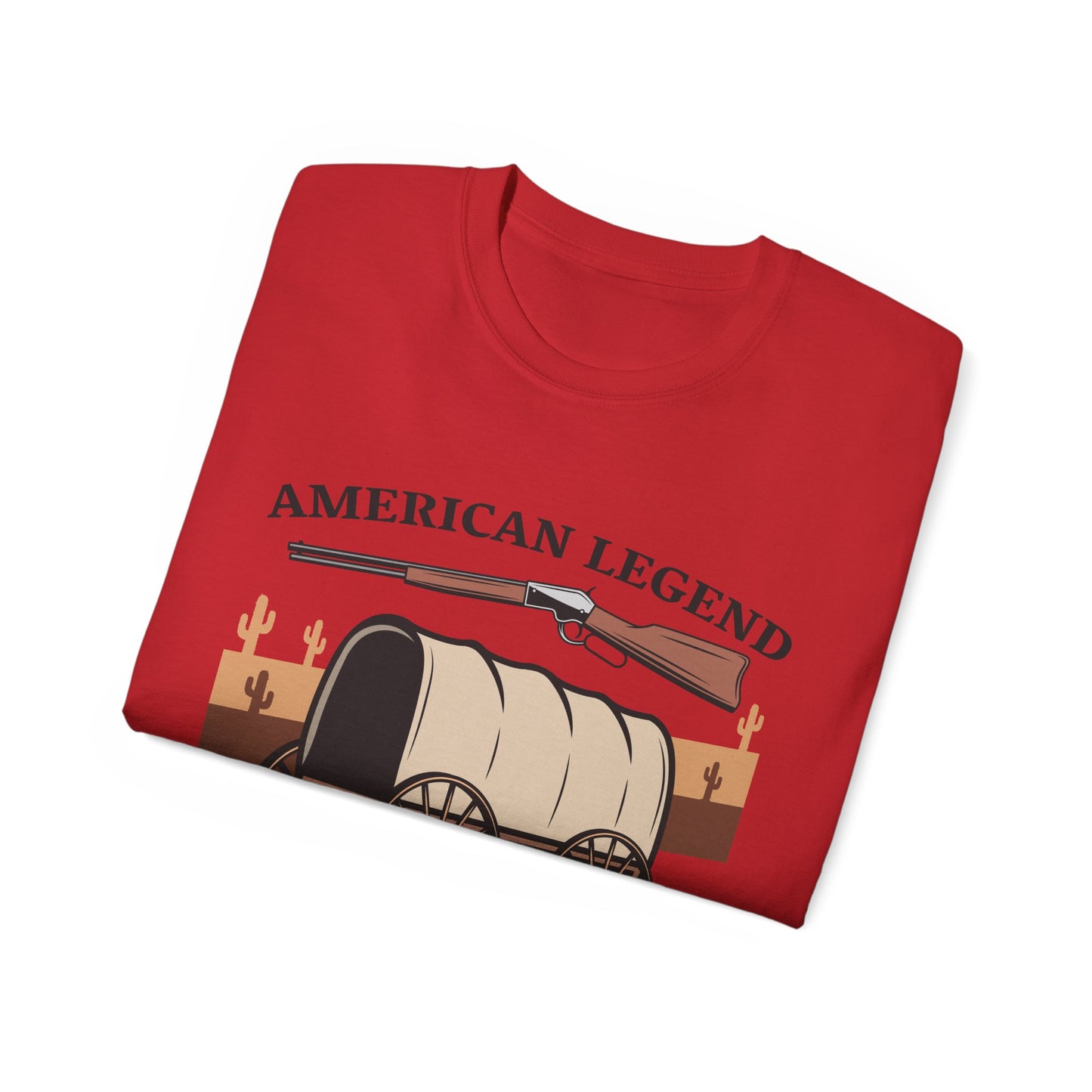 Unisex Ultra Cotton Tee - American Legend - Wild West