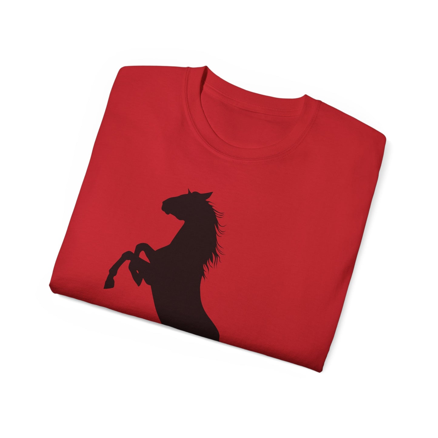 Unisex Ultra Cotton Tee - Wild Horse - Standing 2 Feet X 300