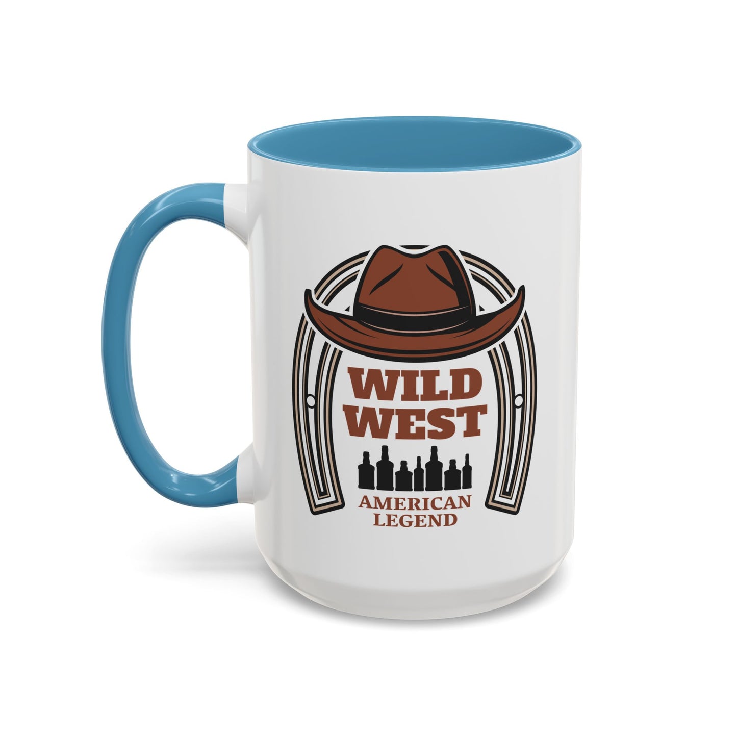 Accent Coffee Mug (11, 15oz) - Wild West - American Legend
