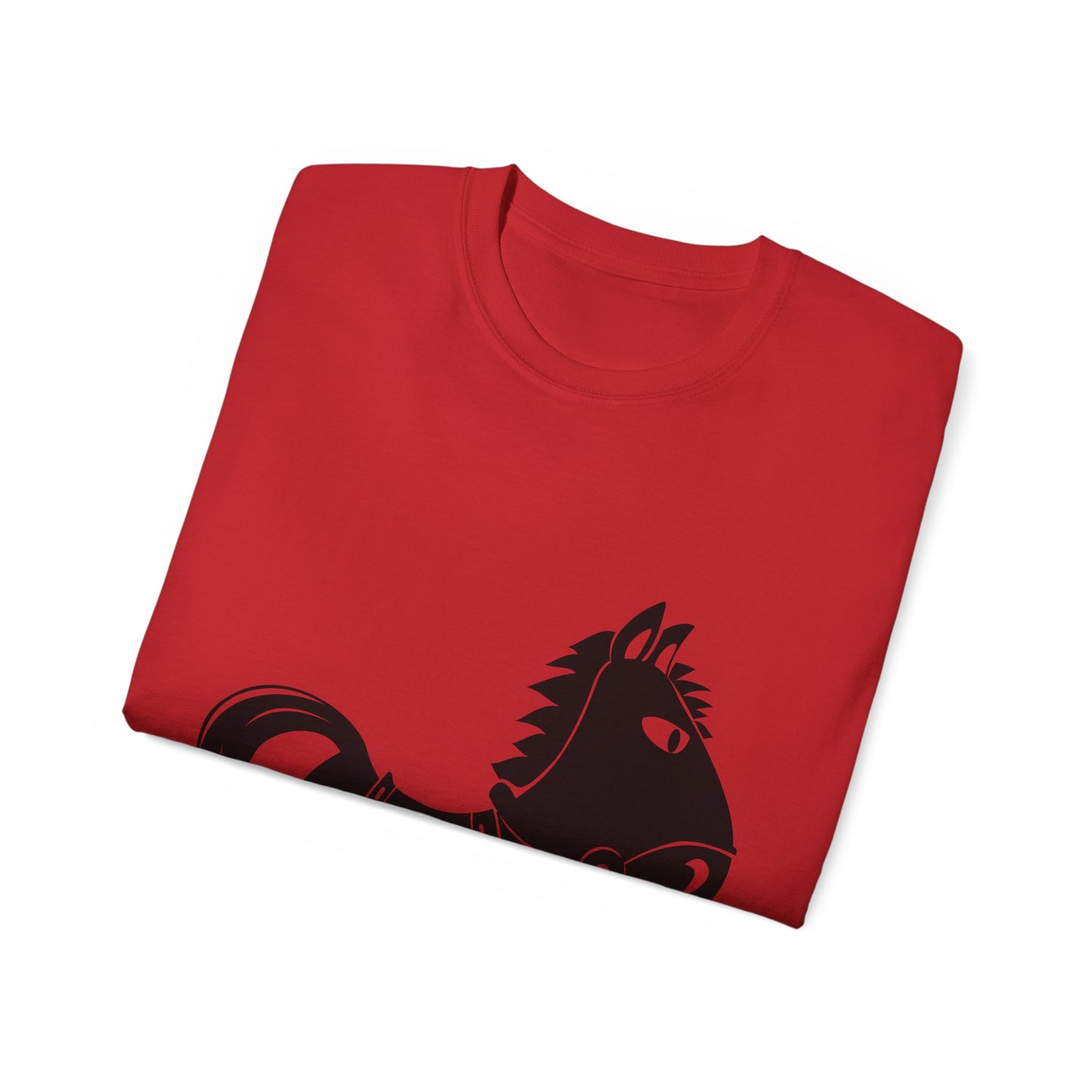 Unisex Ultra Cotton Tee - Kids Rocking Horse X 300