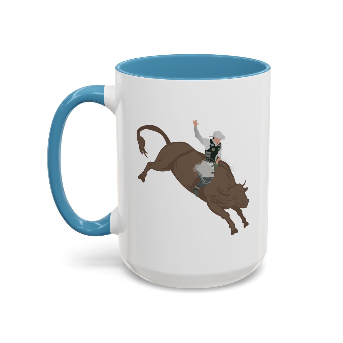 Accent Coffee Mug (11, 15oz) - Cowboy - V2