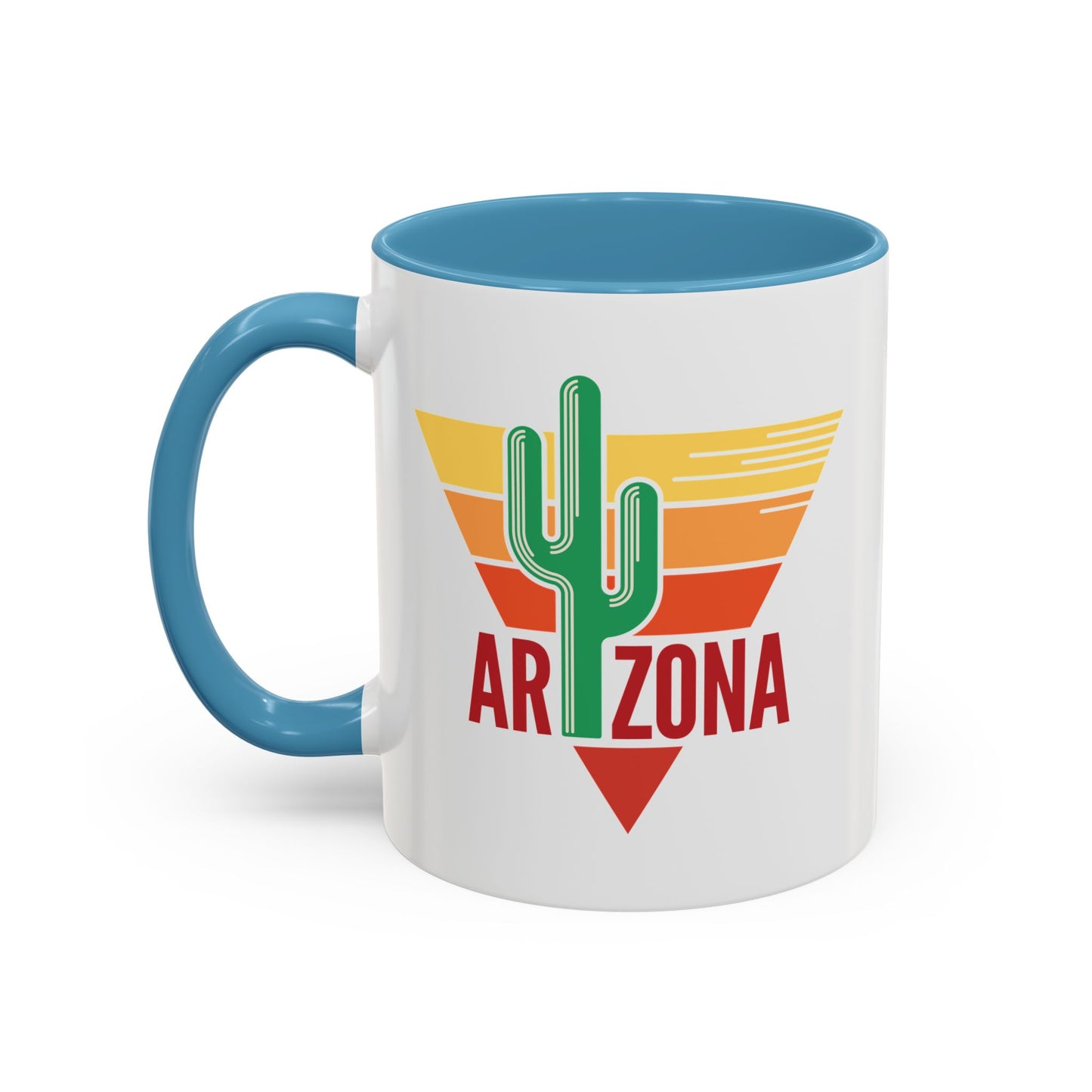 Accent Coffee Mug (11, 15oz) - Arizona - Red