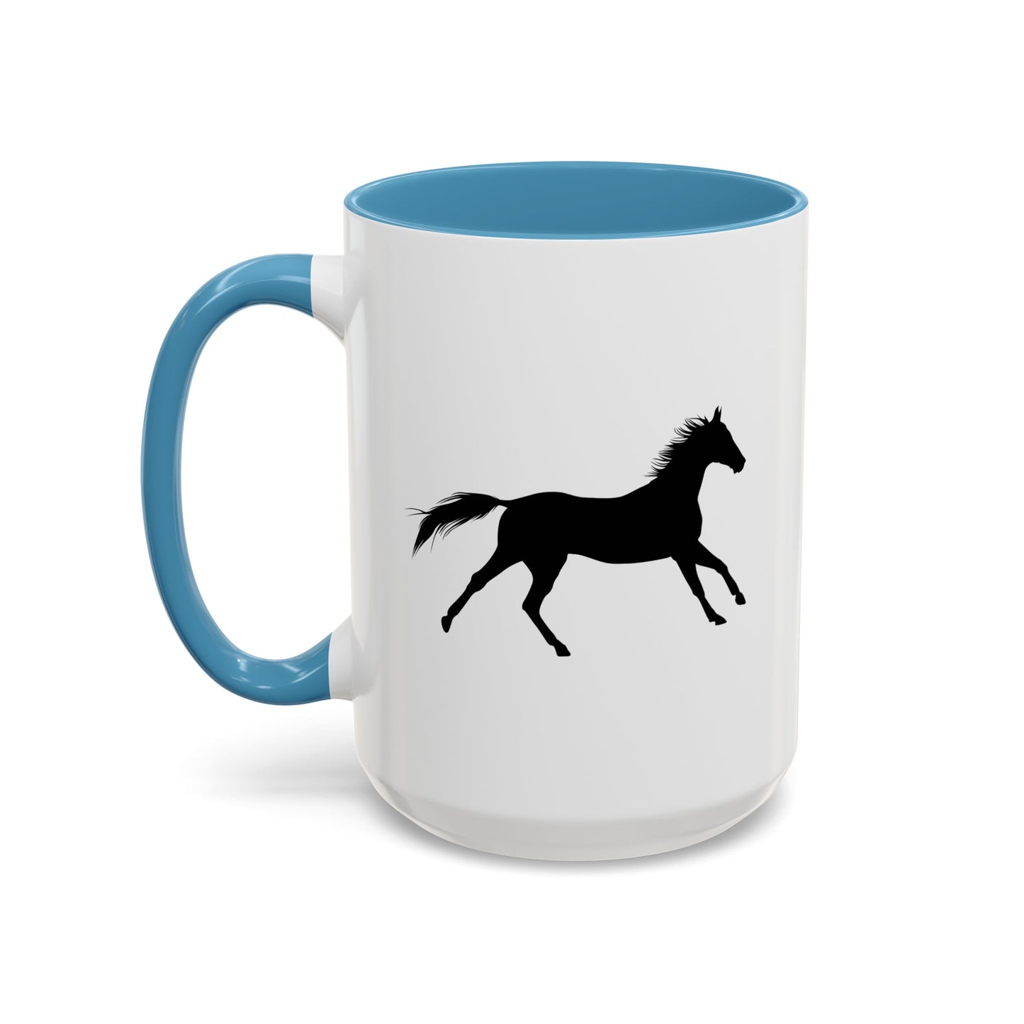 Accent Coffee Mug (11, 15oz) - Wild Horse - Running X 300