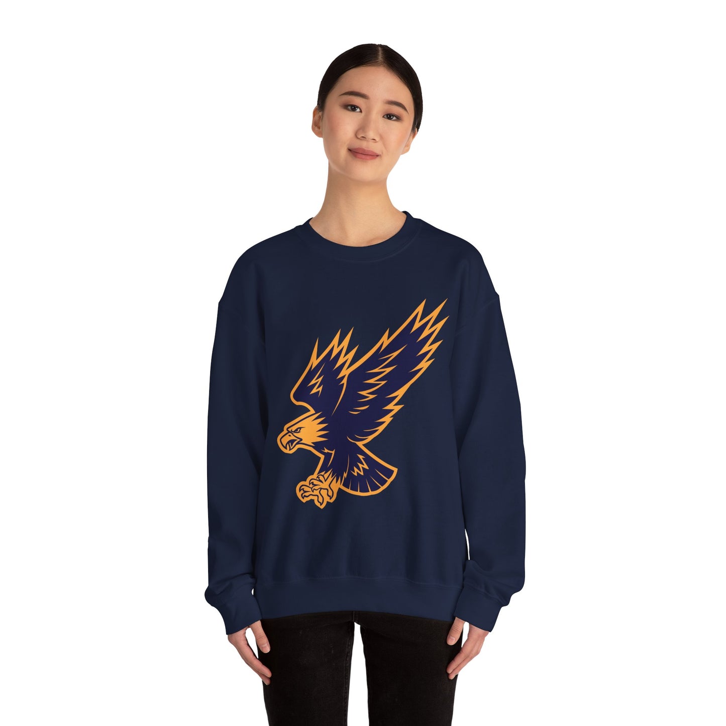 Crewneck Sweatshirt - Attacking Eagle