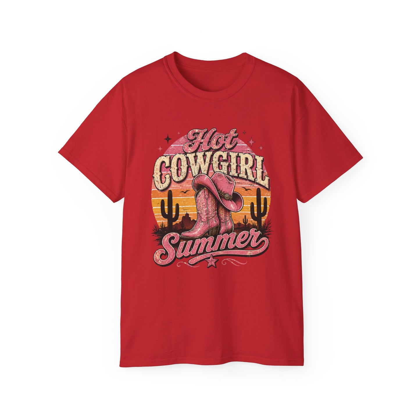 T-Shirt - Hot Cowgirl Summer