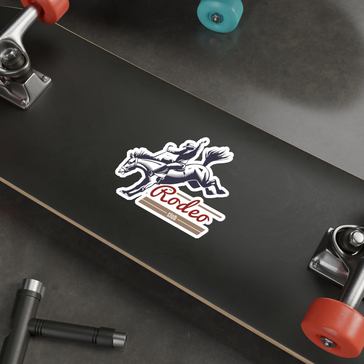 Die-cut stickers - Western Cowboy - Rodeo Club