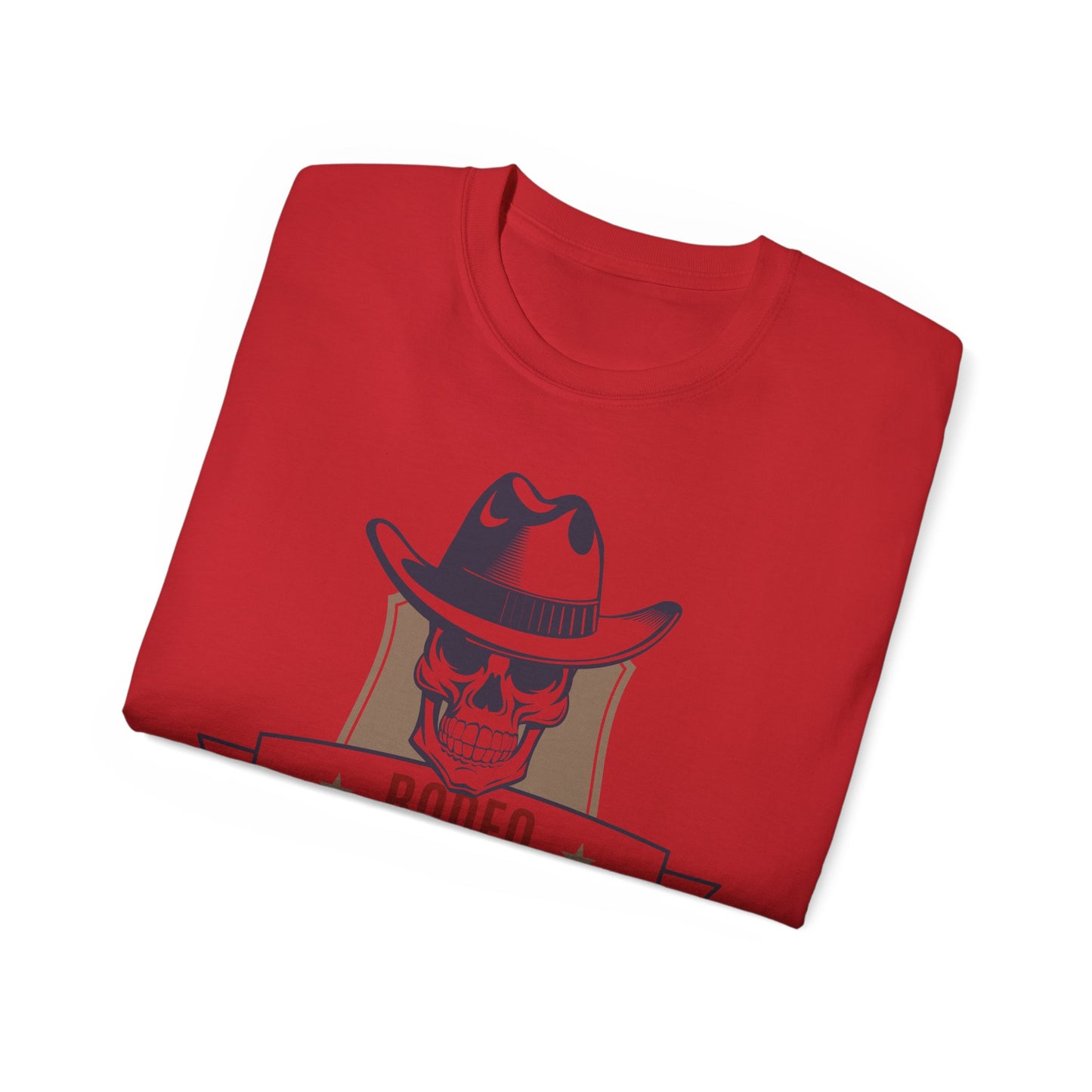 Unisex Ultra Cotton Tee - Rodeo - Western Cowboy