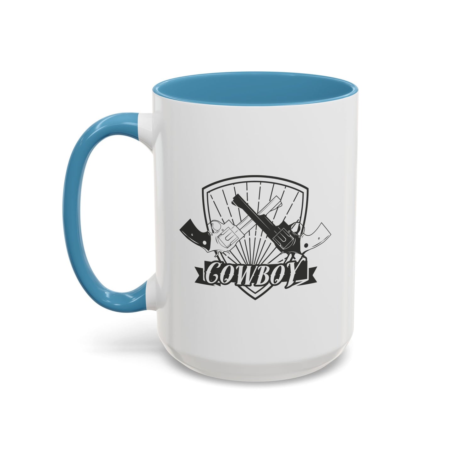 Accent Coffee Mug (11, 15oz) - Cowboy Rifles