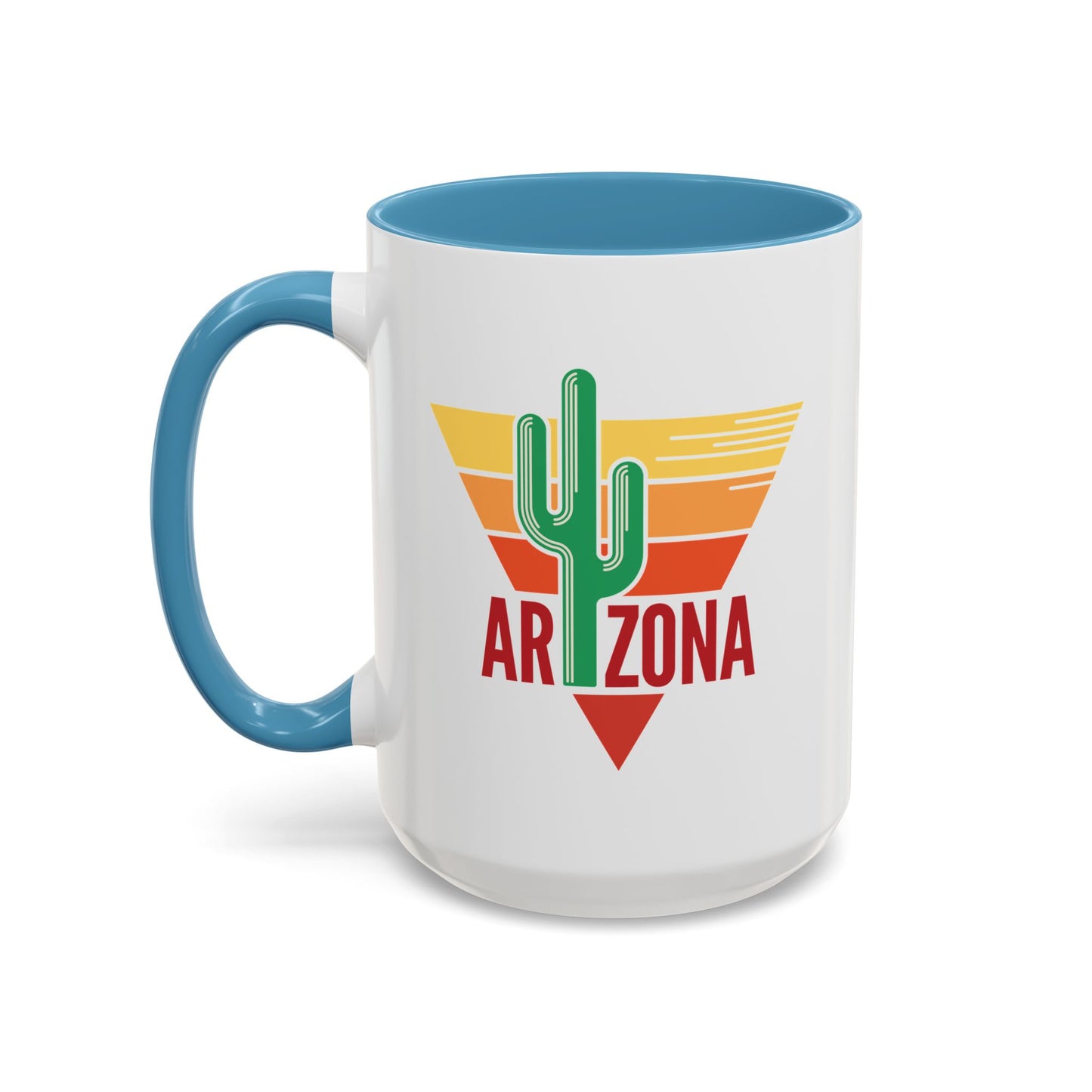 Accent Coffee Mug (11, 15oz) - Arizona - Red