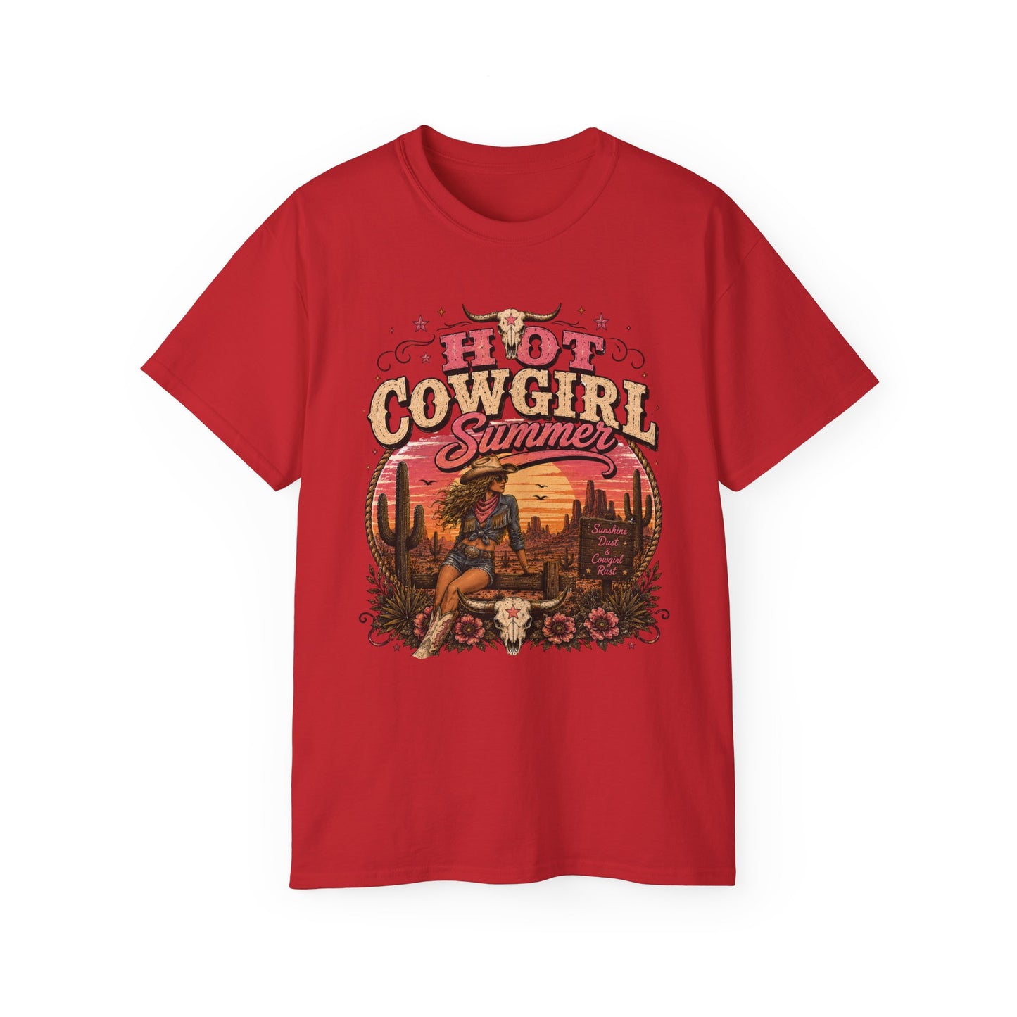 T-Shirt - Hot cowgirl summer vibes