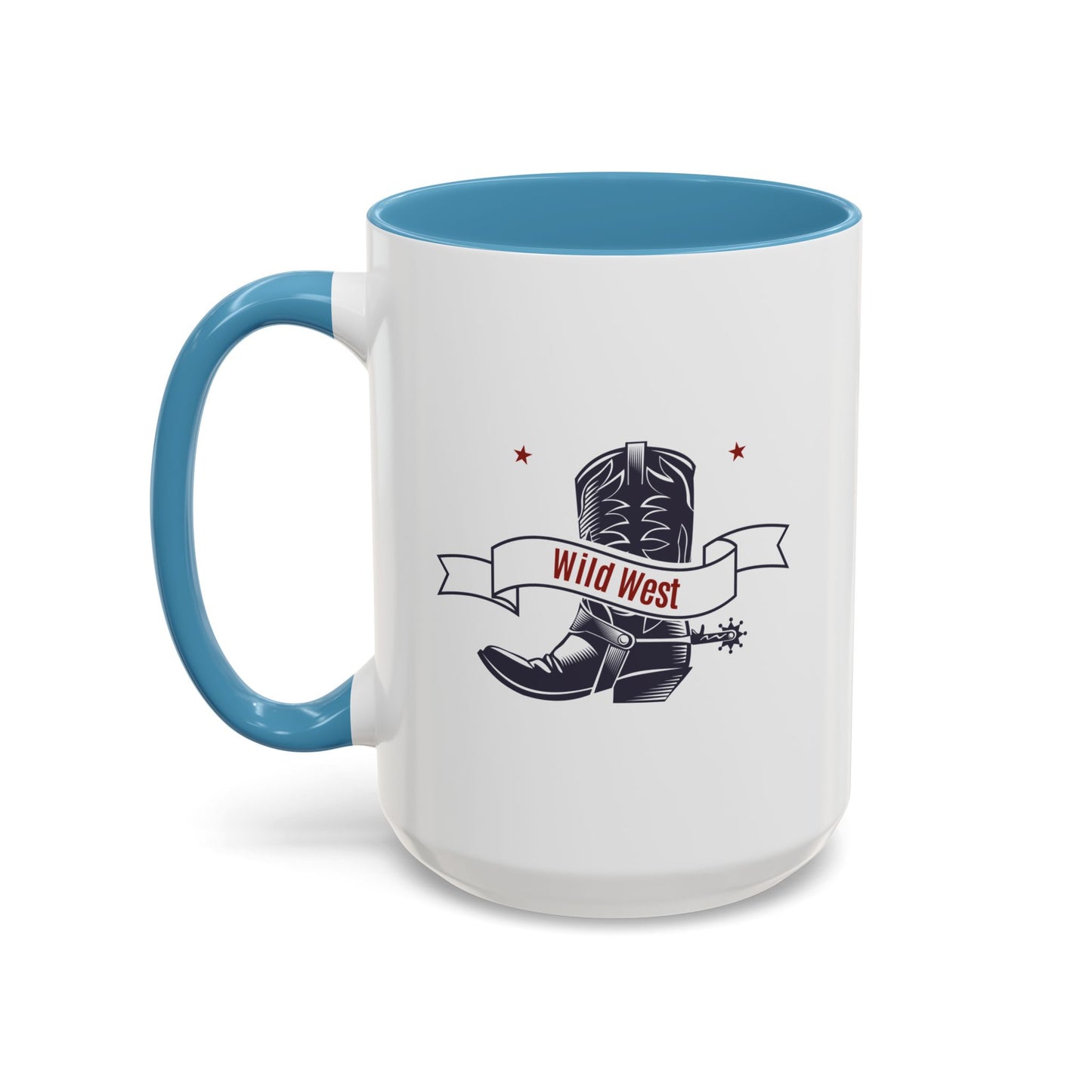 Accent Coffee Mug (11, 15oz) - Cowboy - Wild West