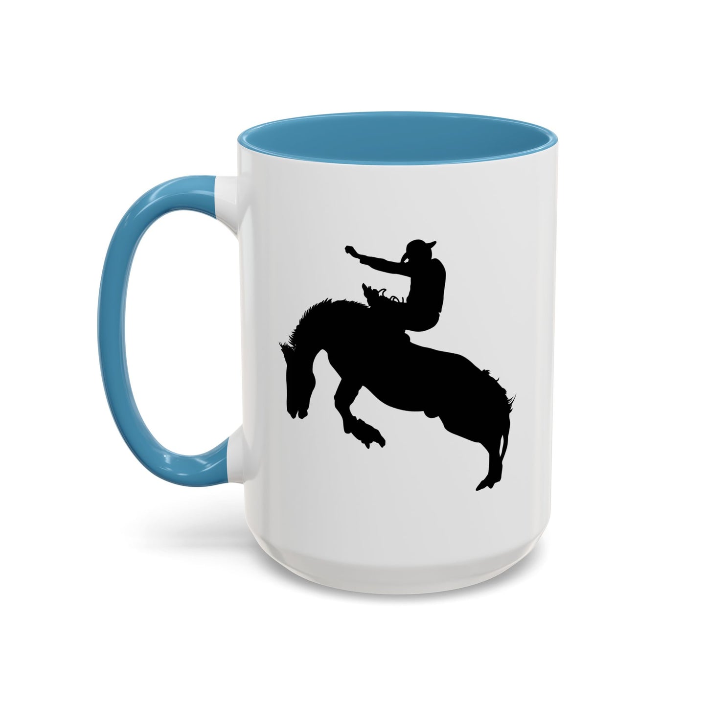 Accent Coffee Mug (11, 15oz) - Augusta - Rodeo - Silhouette