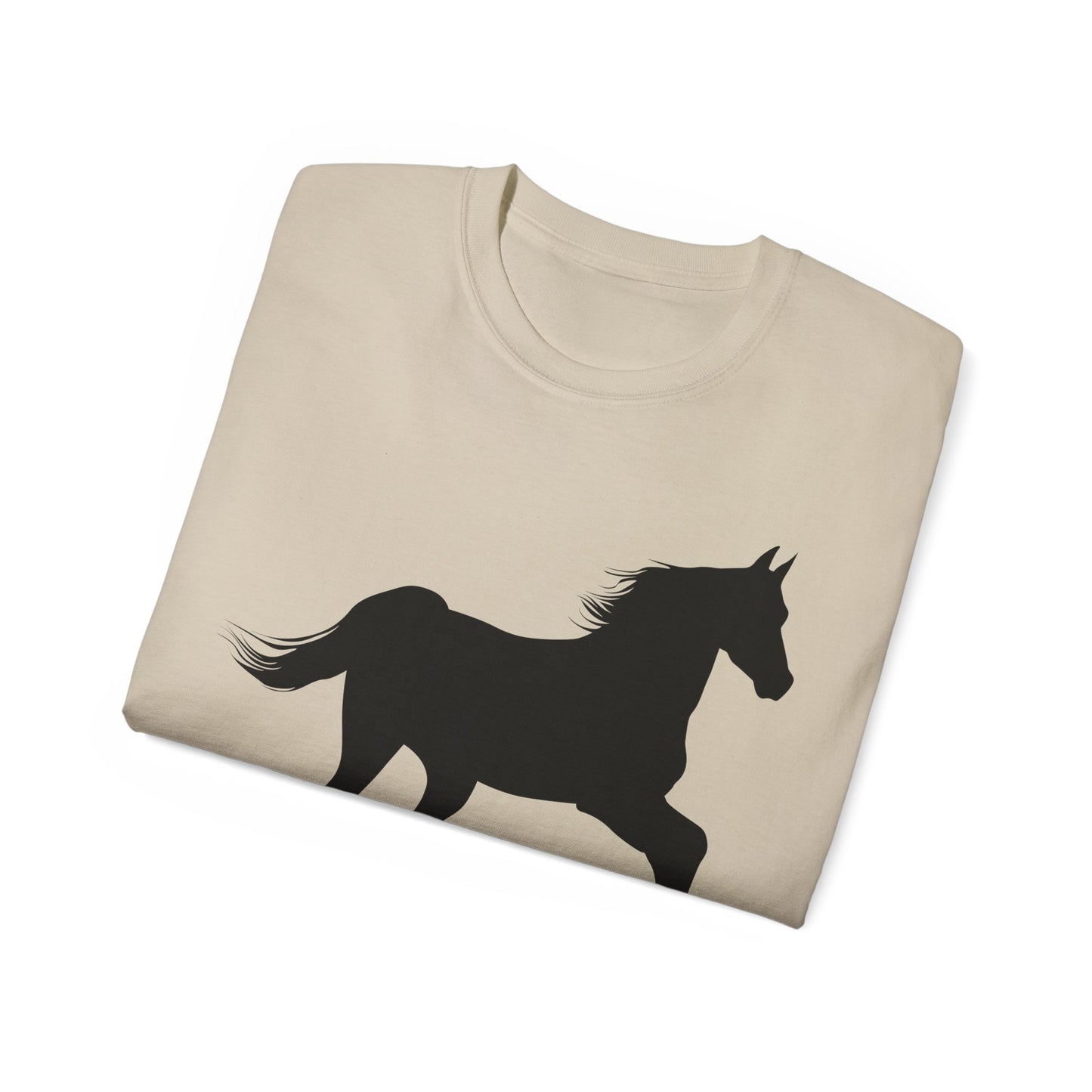 Unisex Ultra Cotton Tee - Wild Horse - Prancing X 300