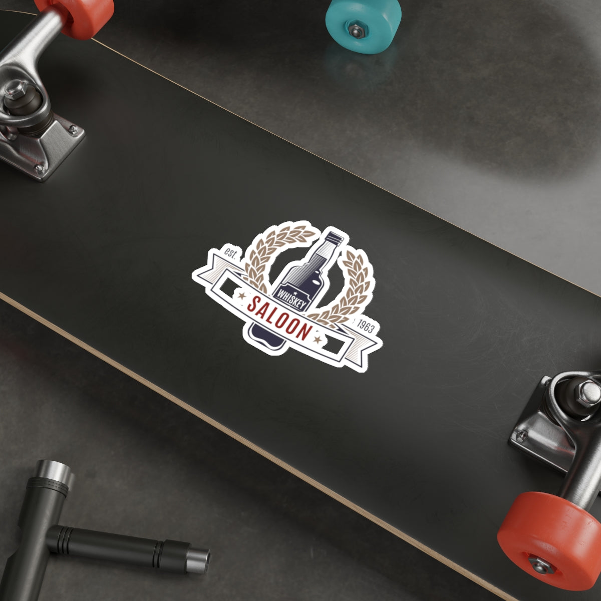 Die-cut stickers - Saloon - Whiskey