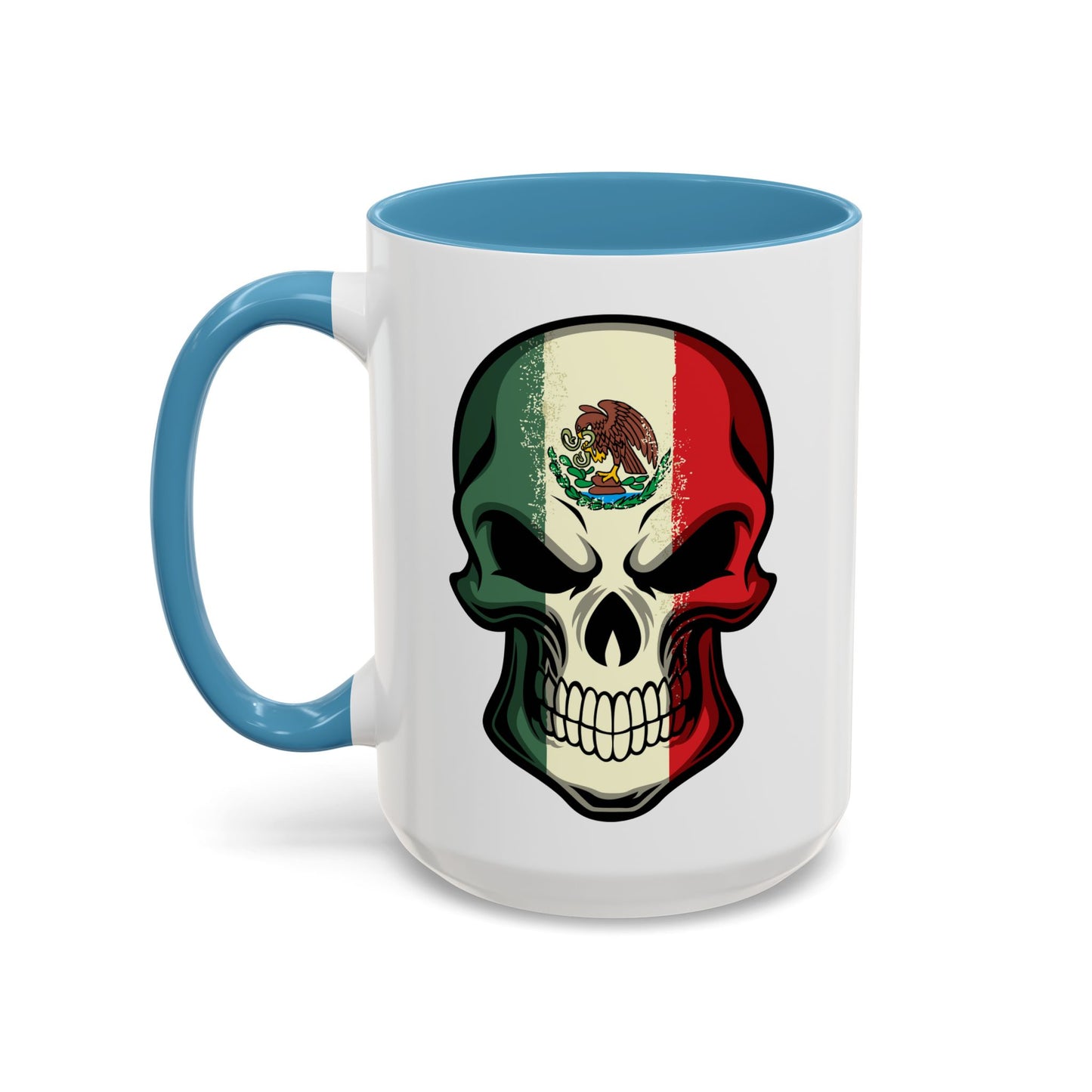 Accent Coffee Mug (11, 15oz) - Mexican Skull