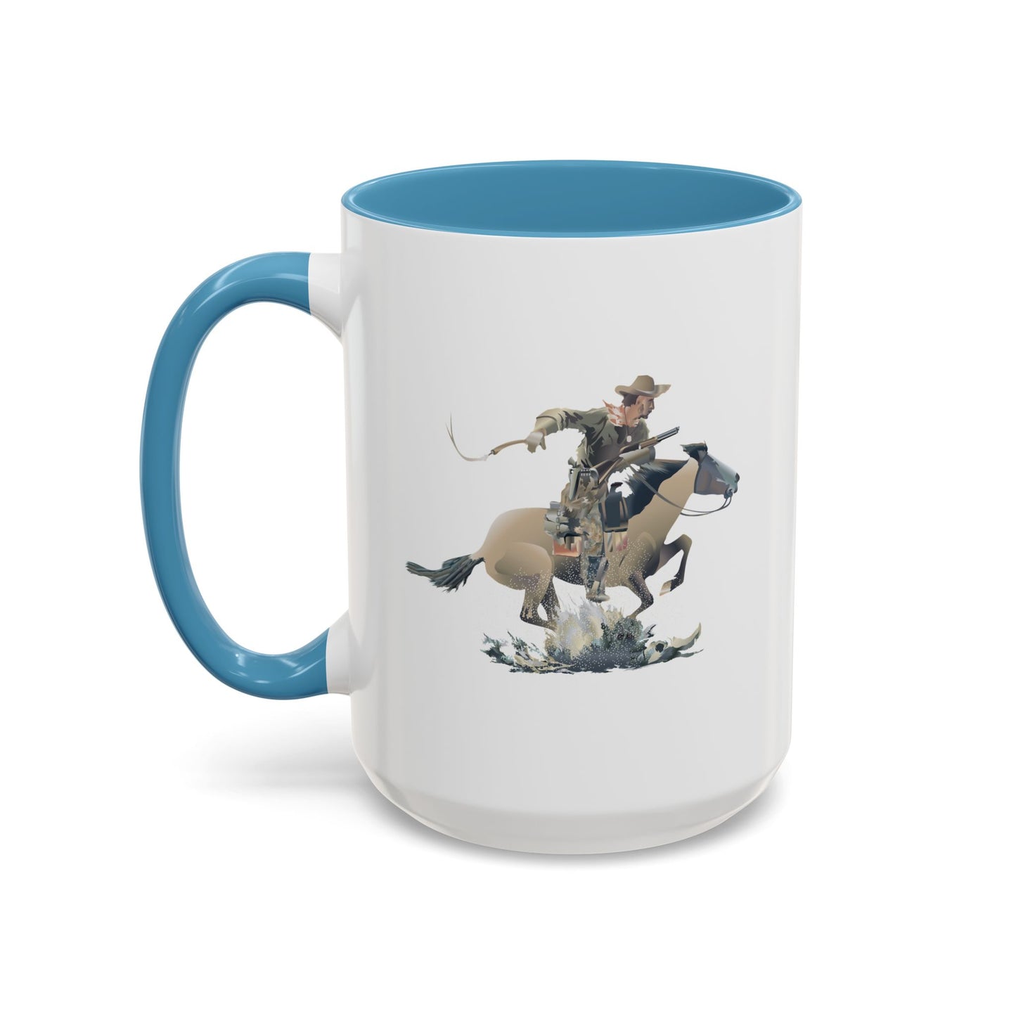 Accent Coffee Mug (11, 15oz) - COWBOY