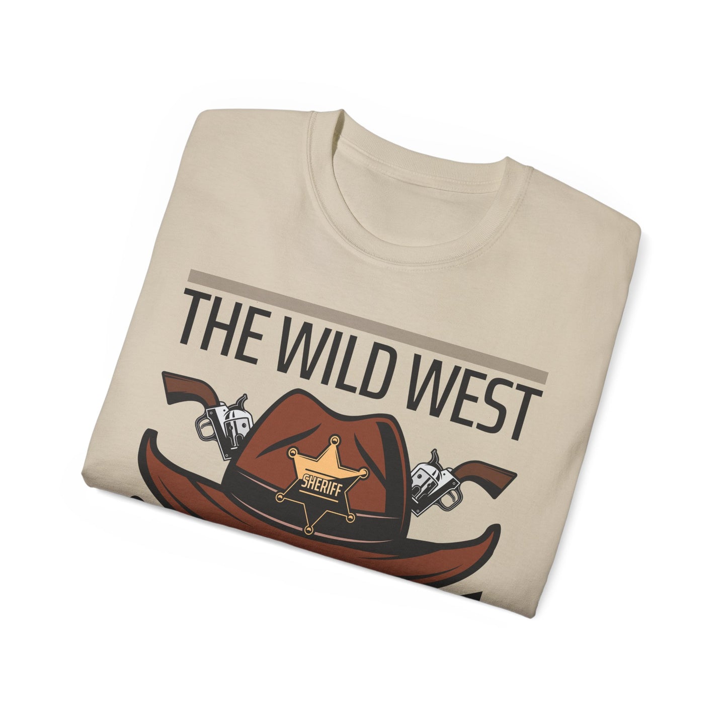 Unisex Ultra Cotton Tee - The Wild West - Sheriff Department