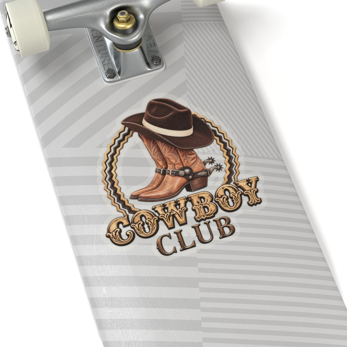 Kiss-Cut Stickers - Cowboys - Cowboy Club - Color - 3D Transparent