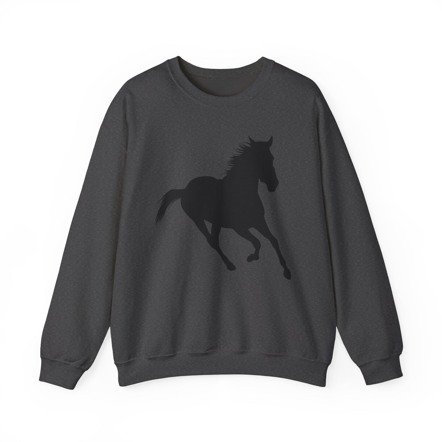 Crewneck Sweatshirt - Wild Horse - Running Leaning Left X 300