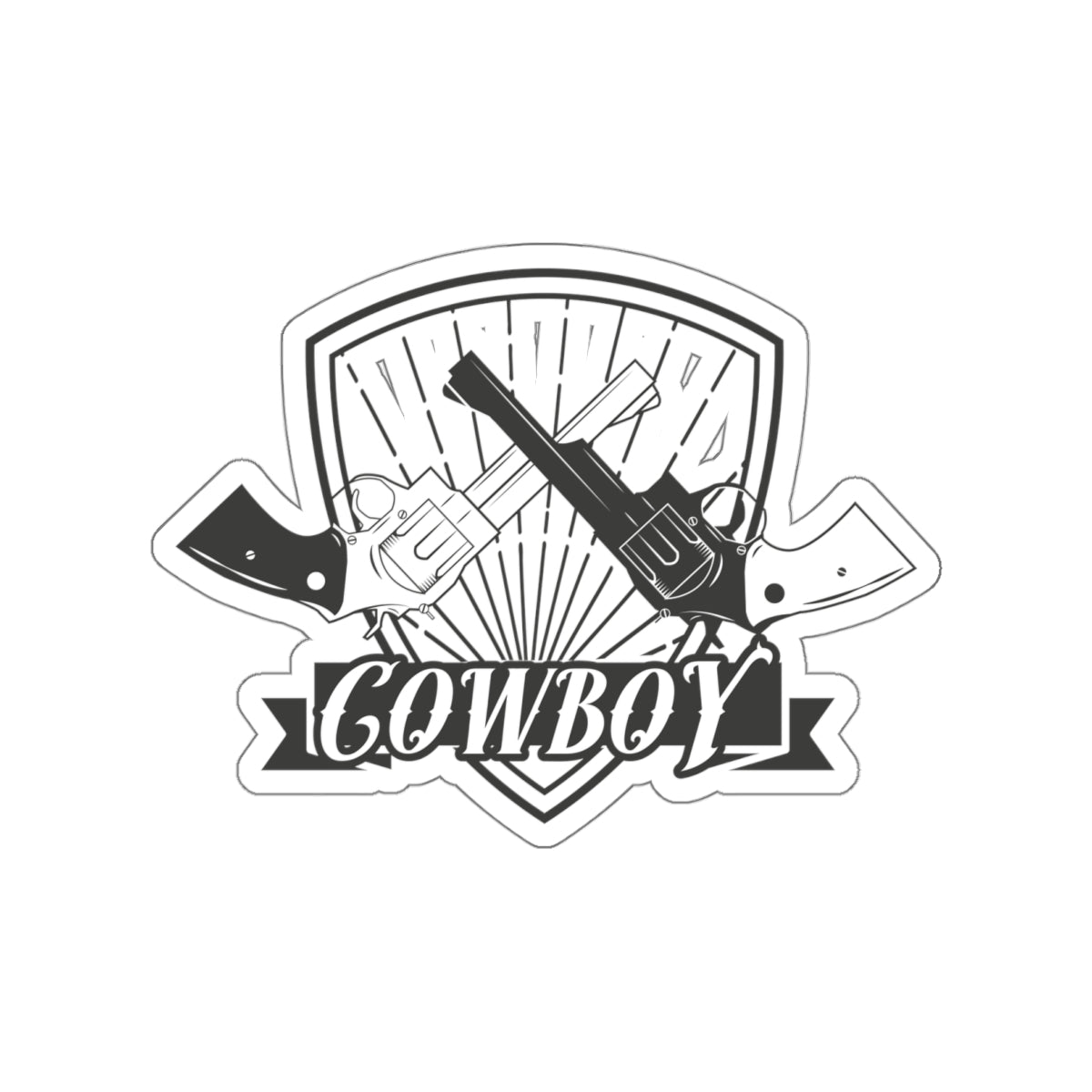 Die-cut stickers - Cowboy Rifles