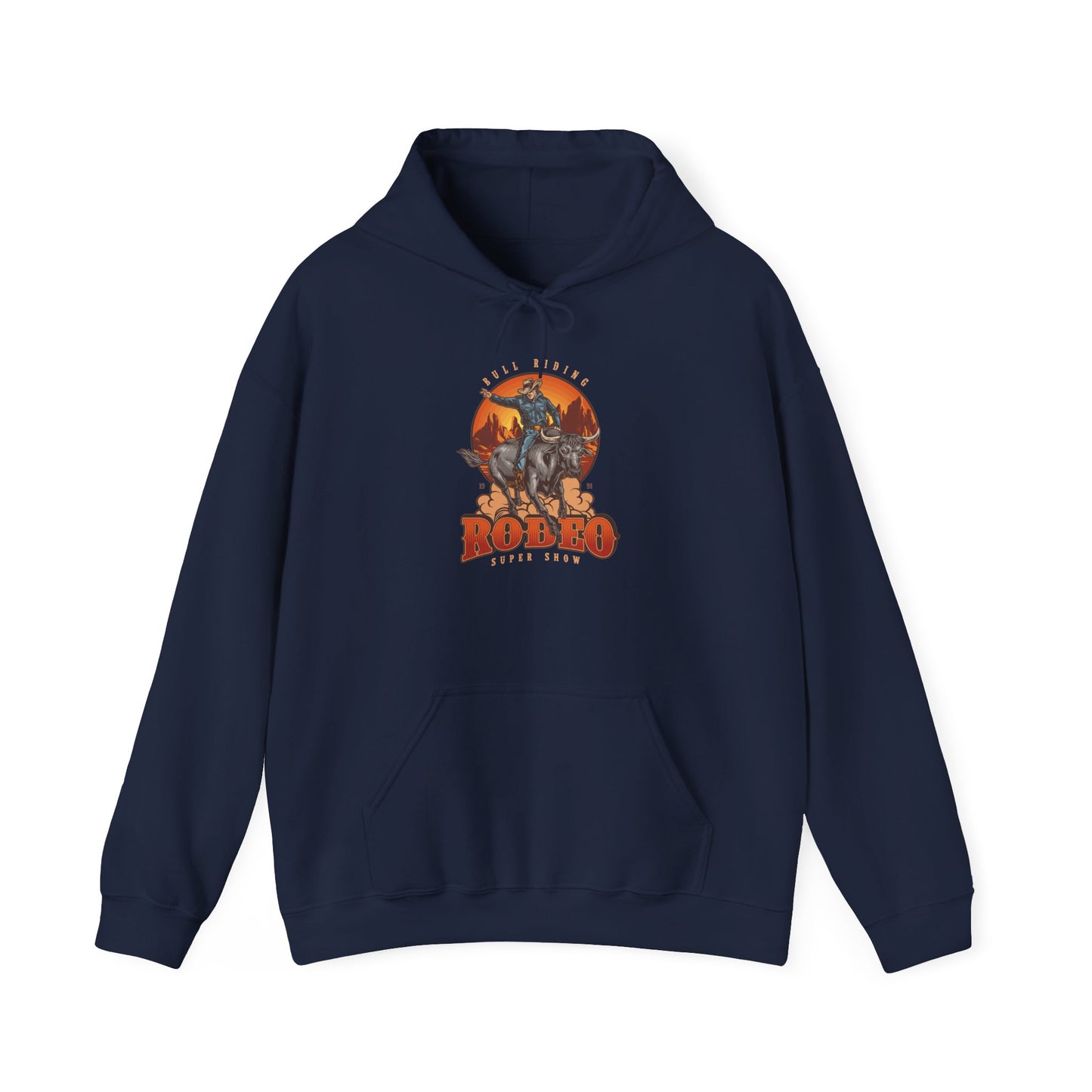 Unisex Hoodie - Bull Riding - Rodeo Super Show
