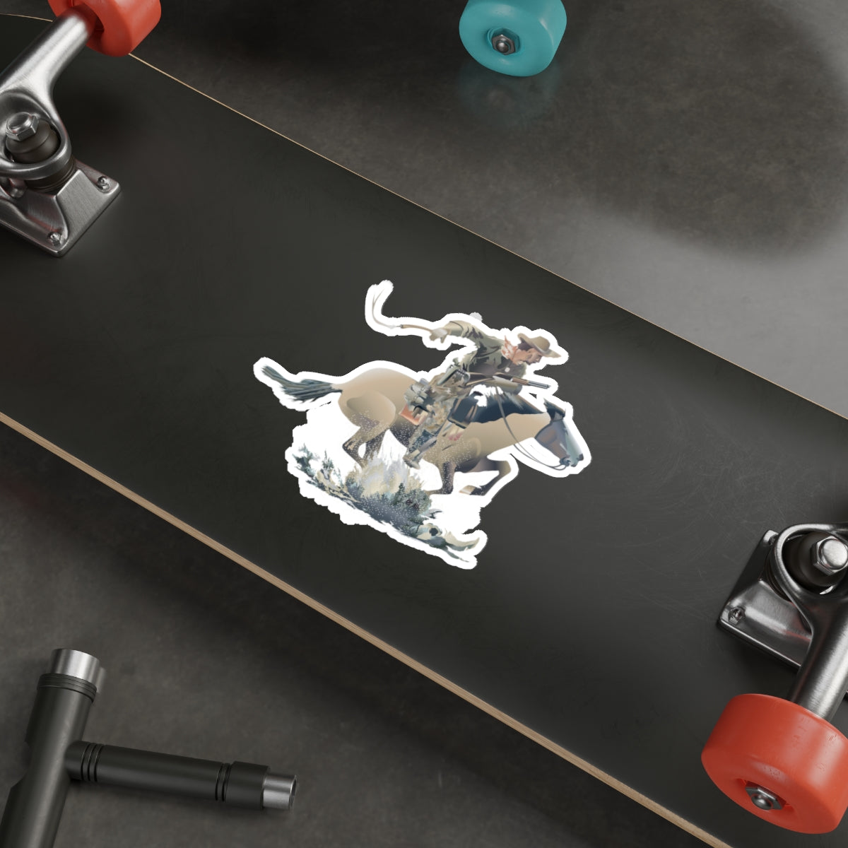 Die-cut stickers - COWBOY