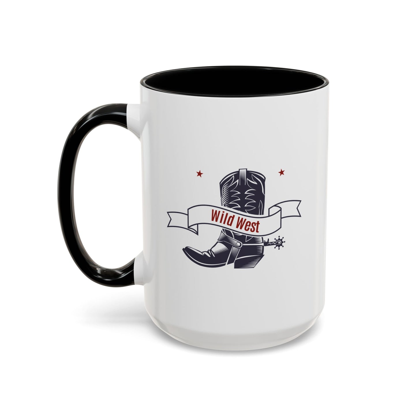 Accent Coffee Mug (11, 15oz) - Cowboy - Wild West