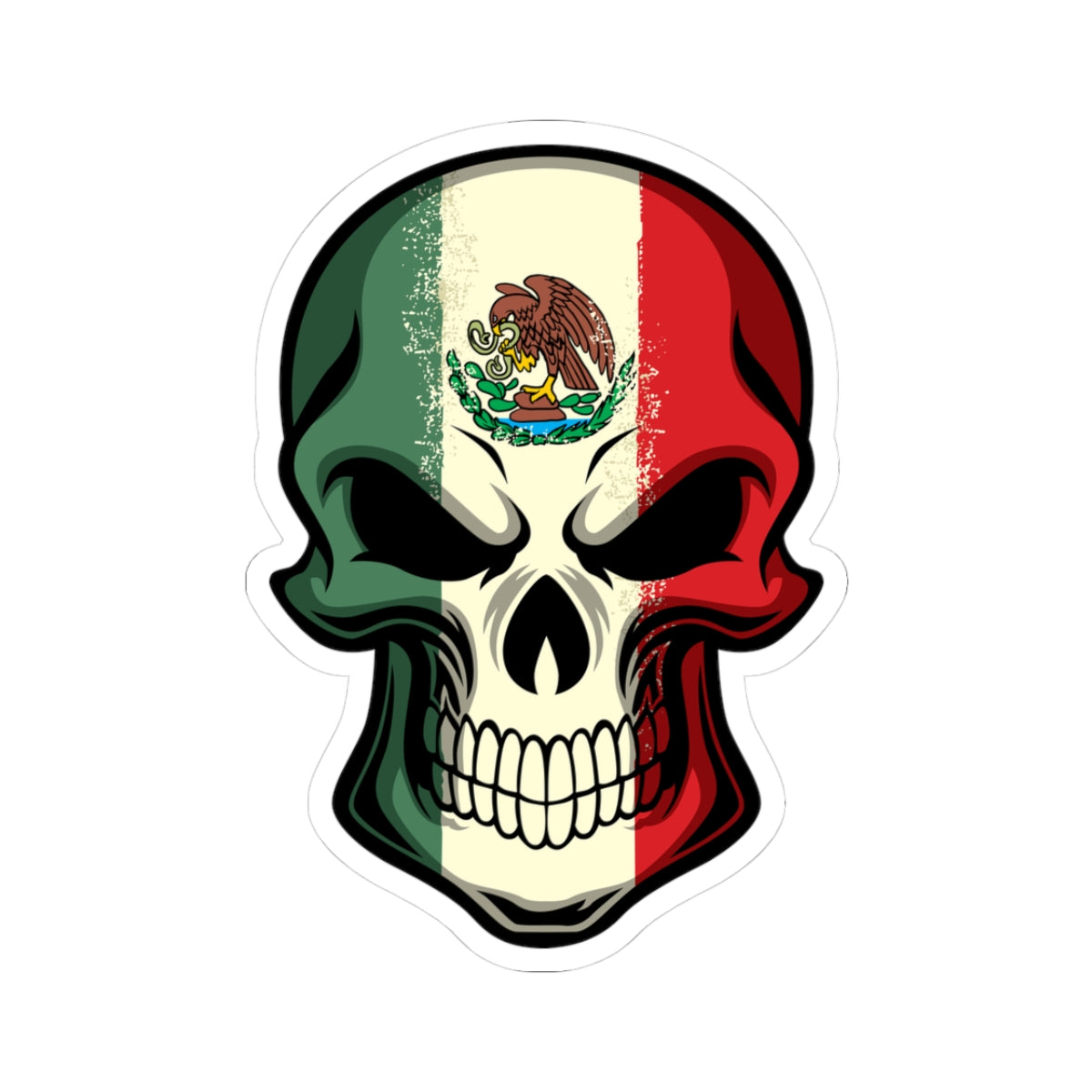 Kiss-Cut Stickers - Mexican Skull
