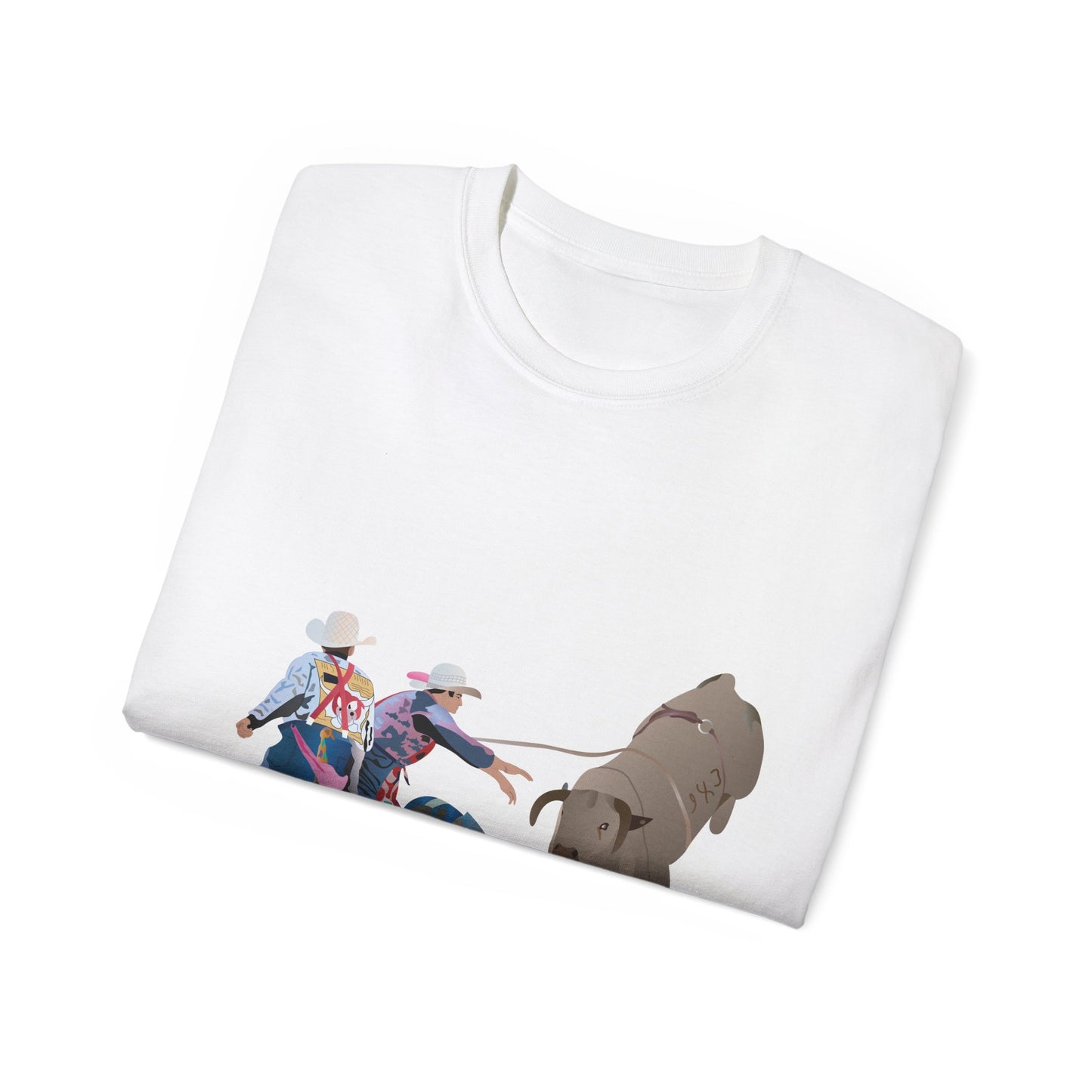 Unisex Ultra Cotton Tee - Clowns and Bull