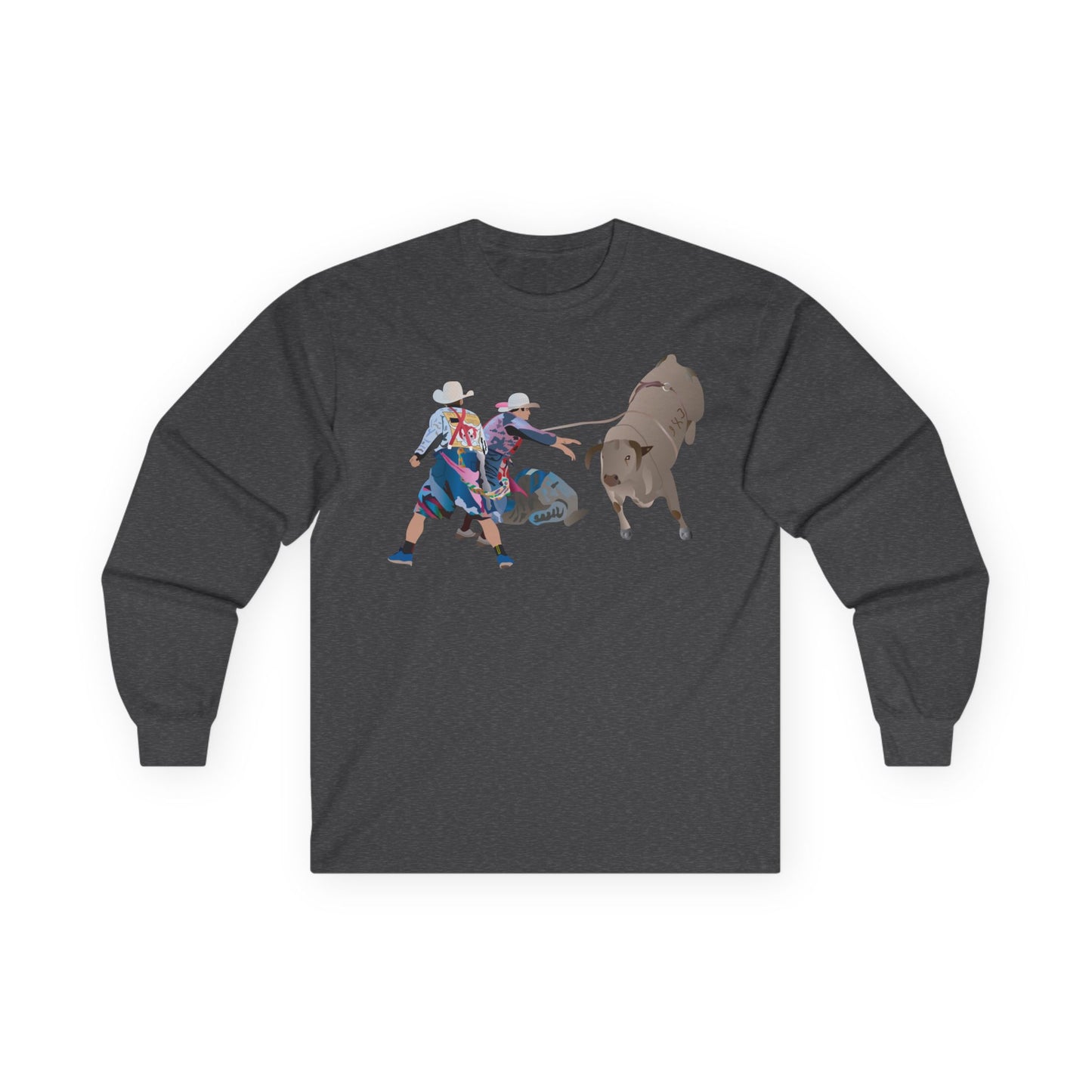 Unisex Ultra Cotton Long Sleeve Tee - Clowns and Bull