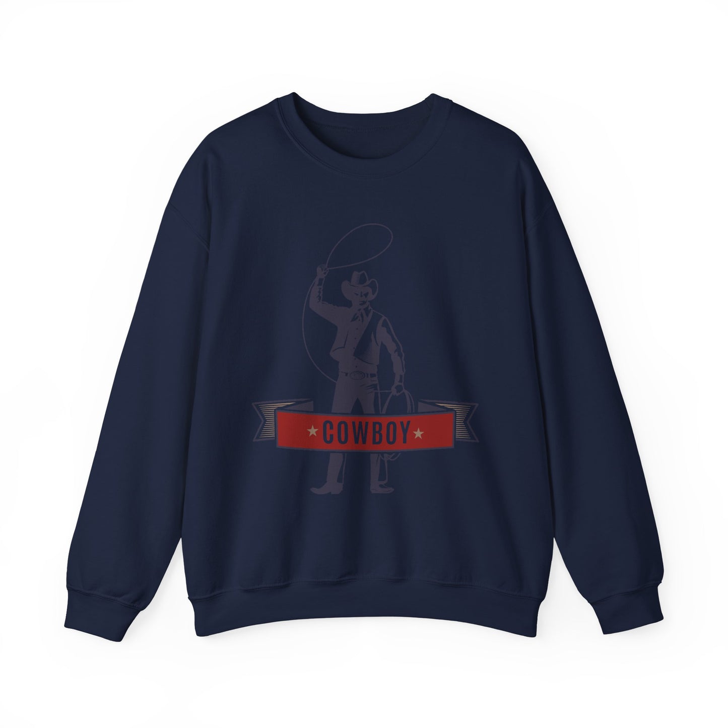 Crewneck Sweatshirt - Cowboy - The Wild West
