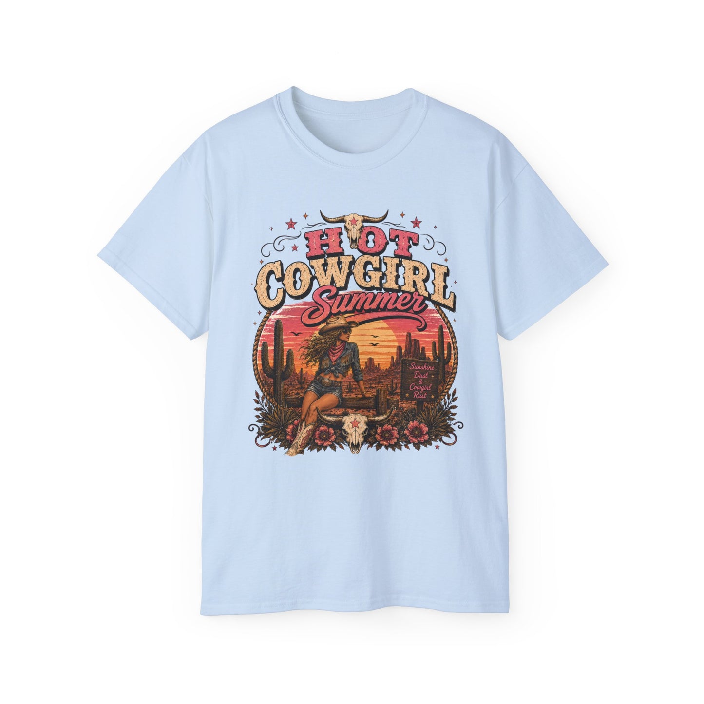 T-Shirt - Hot cowgirl summer vibes