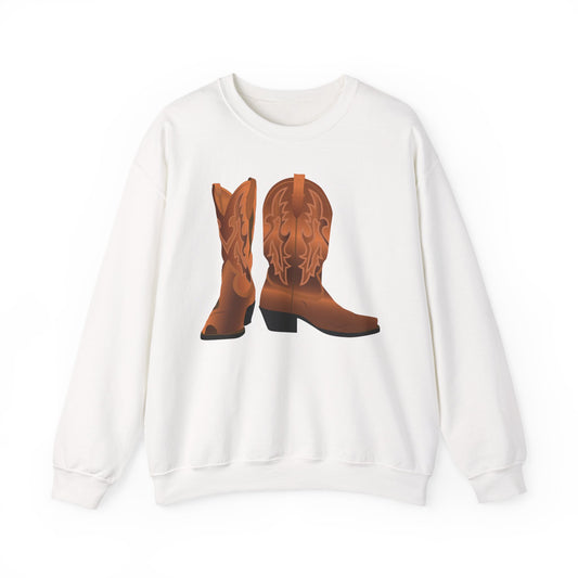 Crewneck Sweatshirt - Rodeo - Cowboy Boots