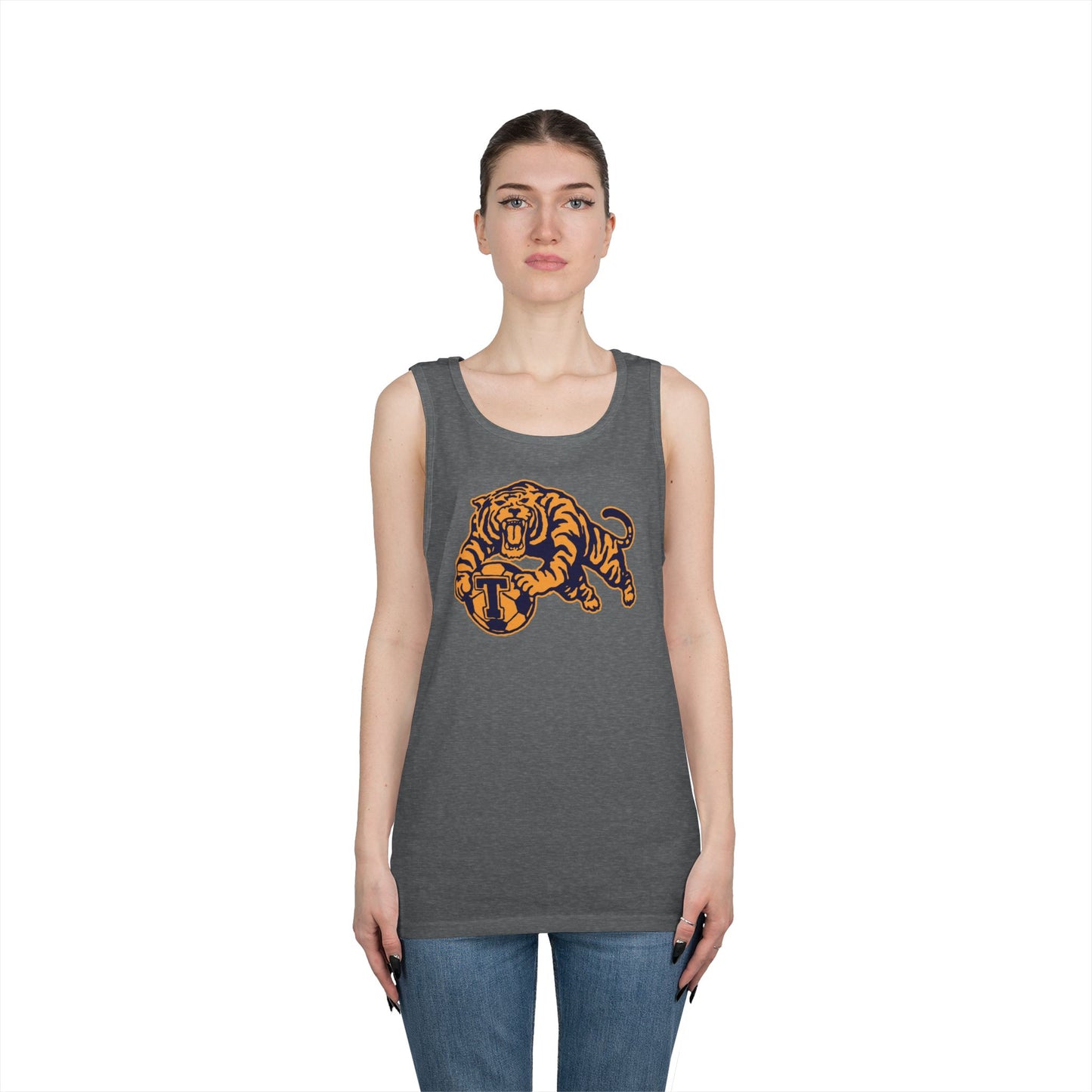 Unisex Heavy Cotton Tank Top - Tiger