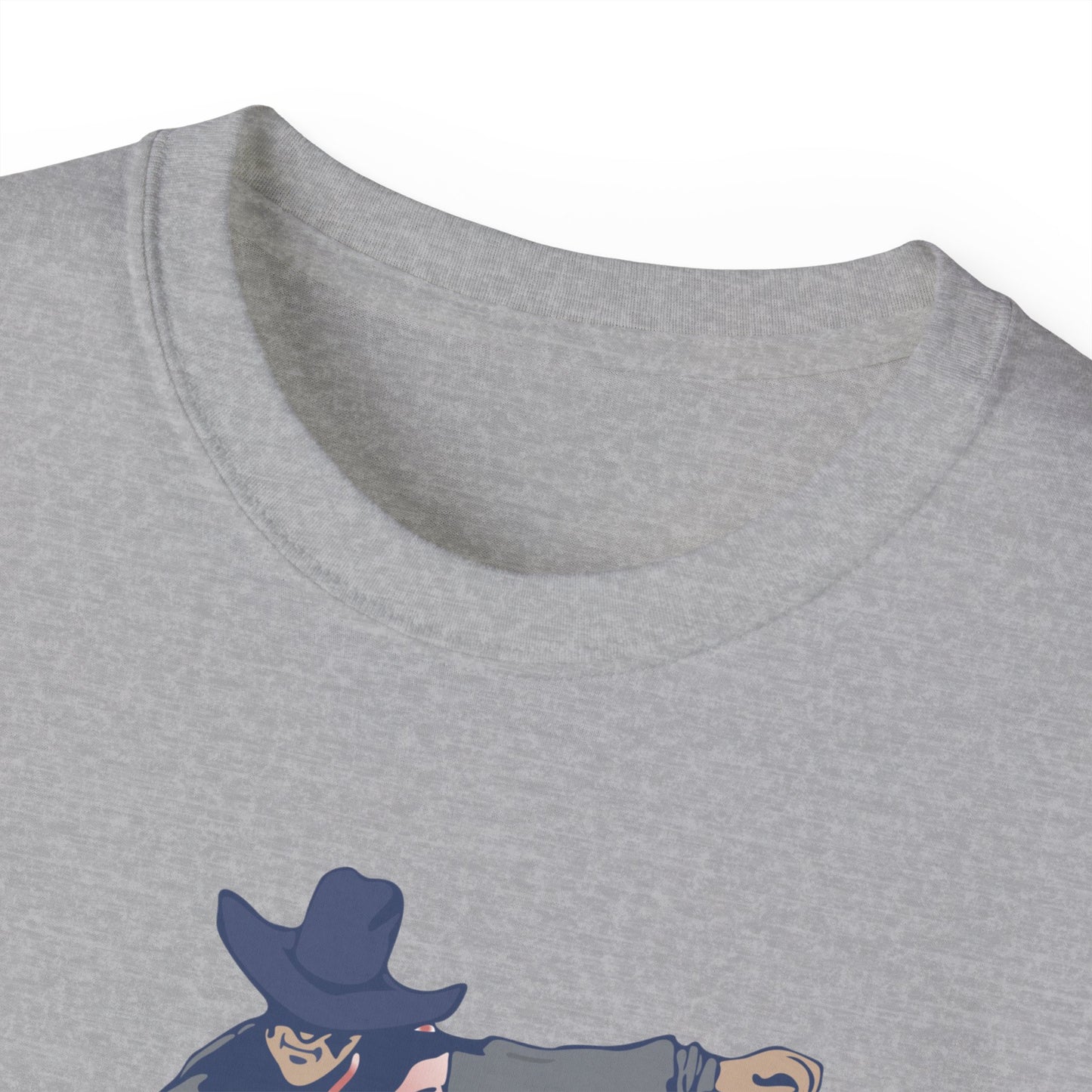 Unisex Ultra Cotton Tee - Cowboy - Rodeo