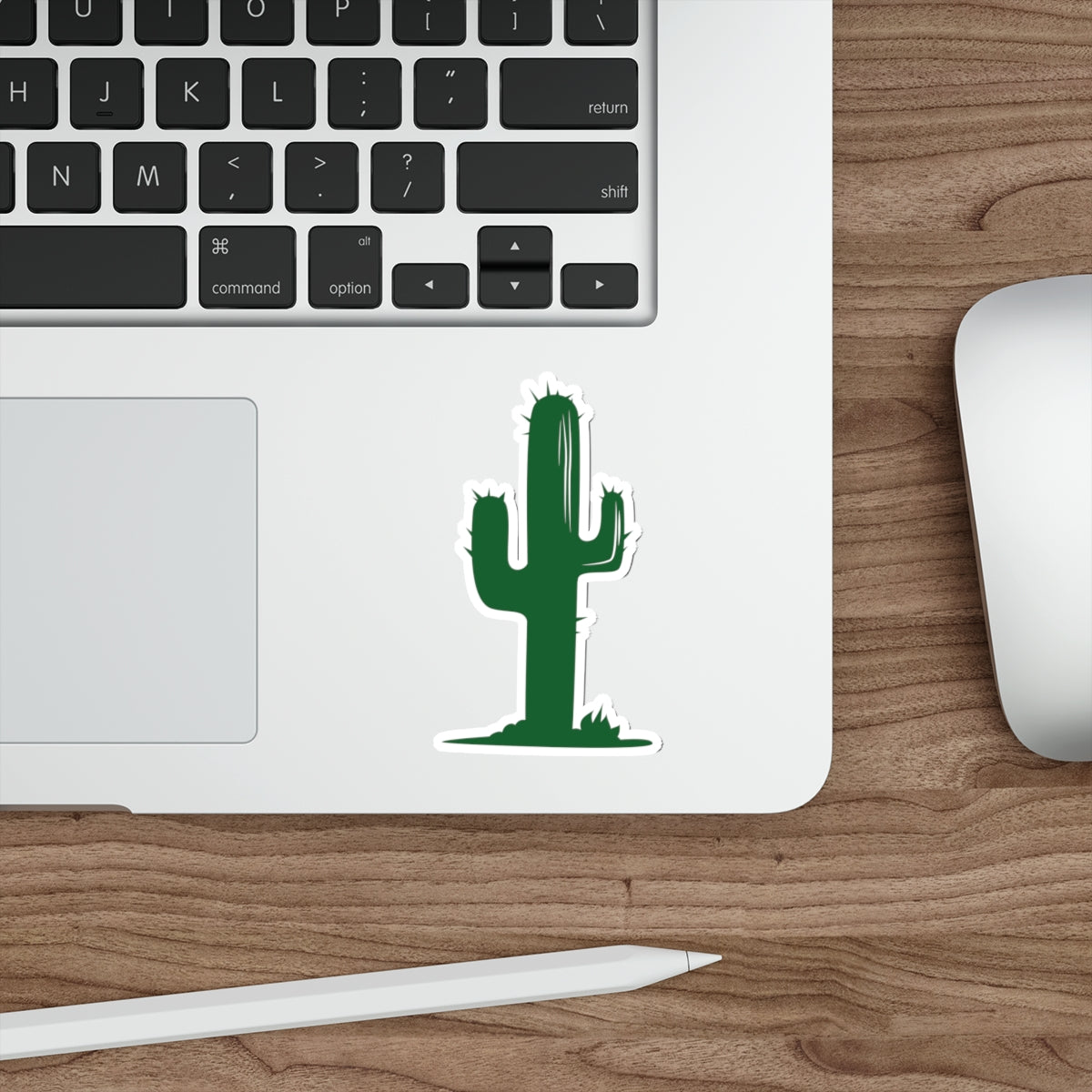 Die-cut stickers - Green Western Cactus X 300