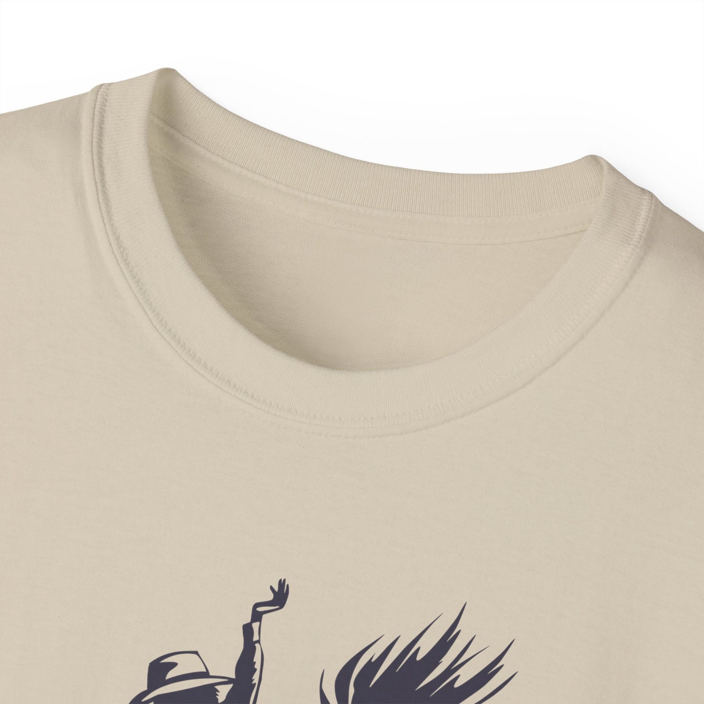 Unisex Ultra Cotton Tee - Western Cowboy - Rodeo Club