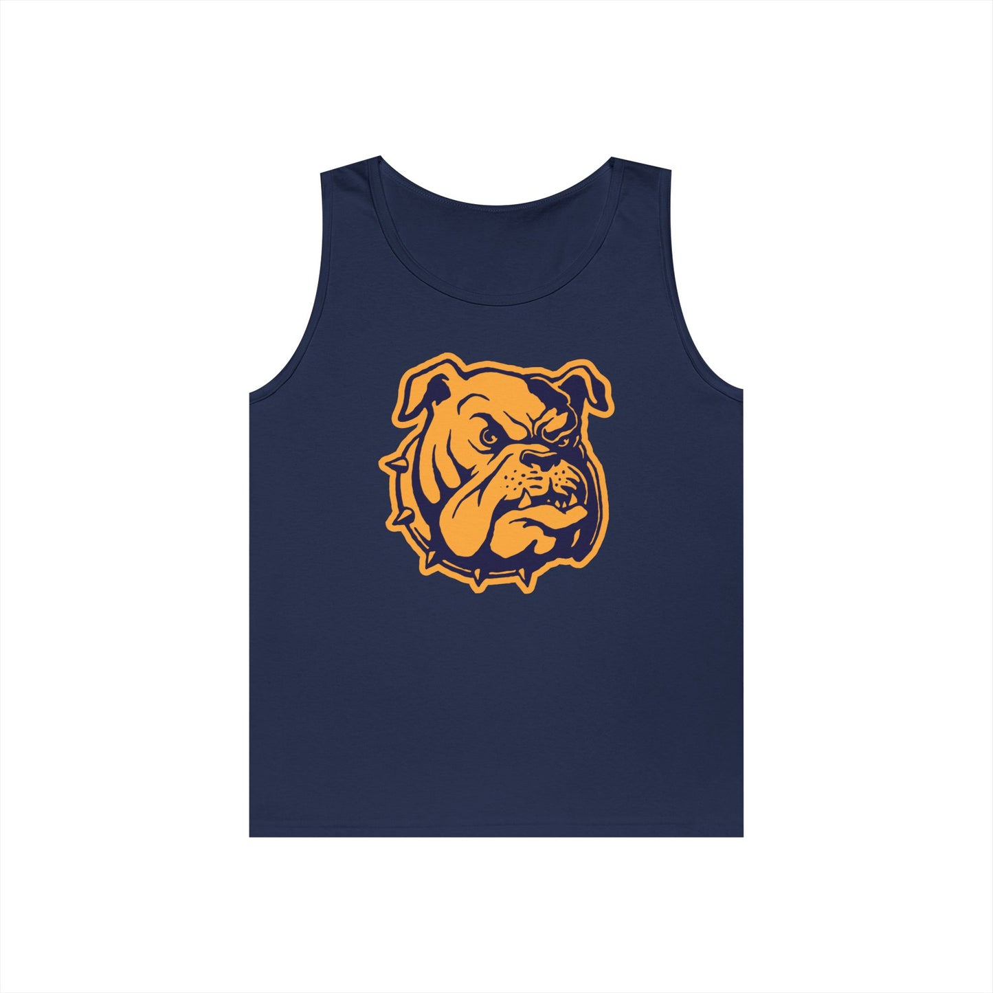 Unisex Heavy Cotton Tank Top - Bulldog Head