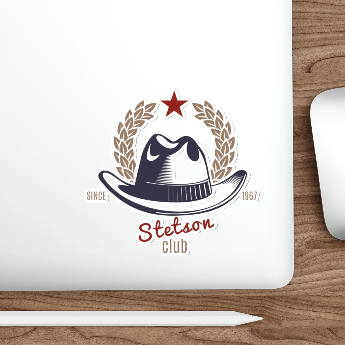 Die-cut stickers - Stetson Club