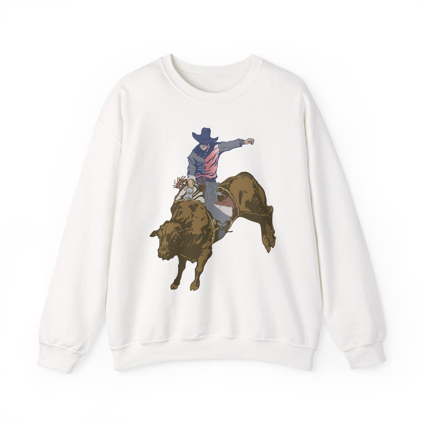 Crewneck Sweatshirt - Cowboy - Rodeo