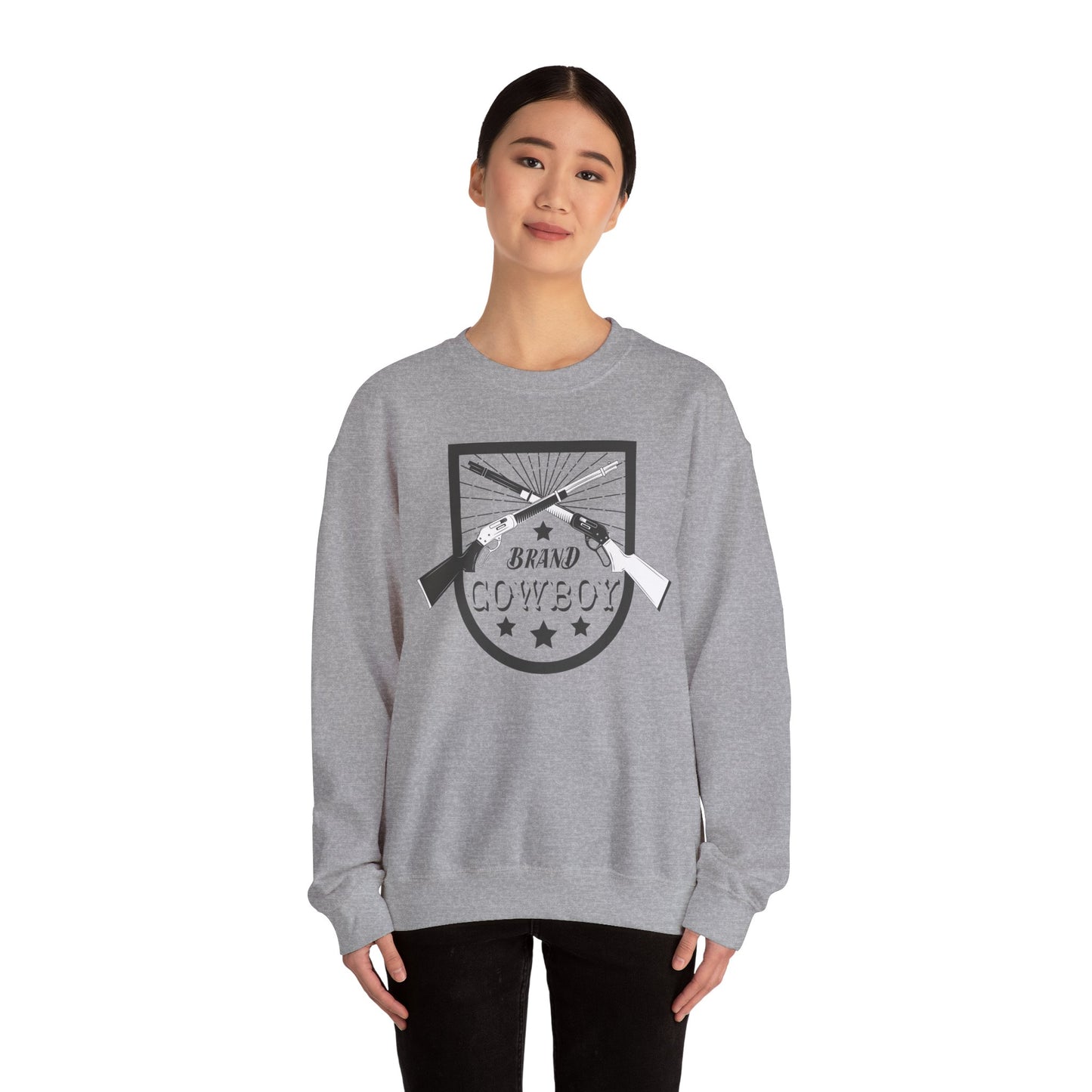 Crewneck Sweatshirt - Brand Cowboy